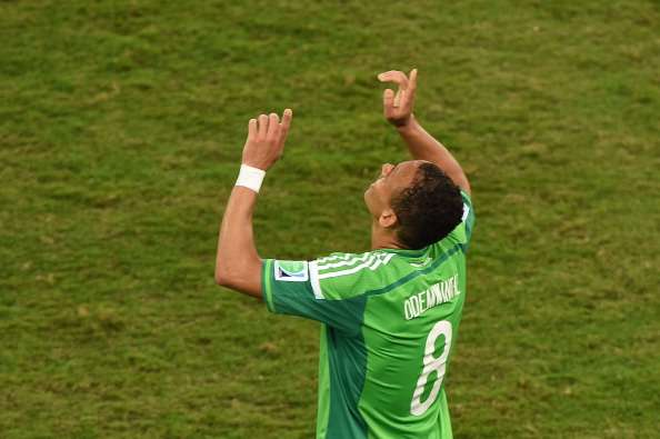 Peter Odemwingie Nigeria 2014 WORLD CUP GROUP F (06222014)