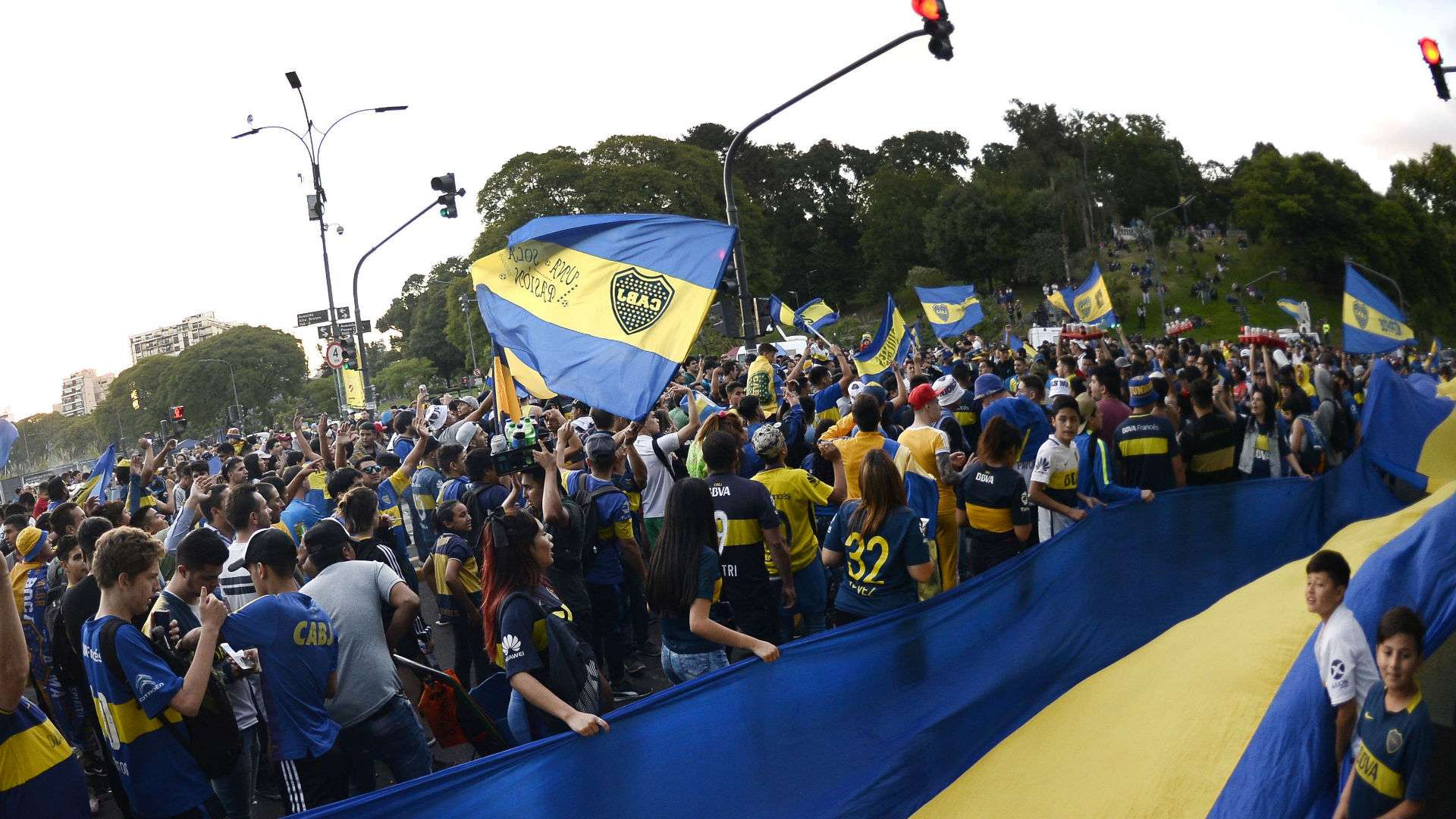 Boca Juniors fans 12042018