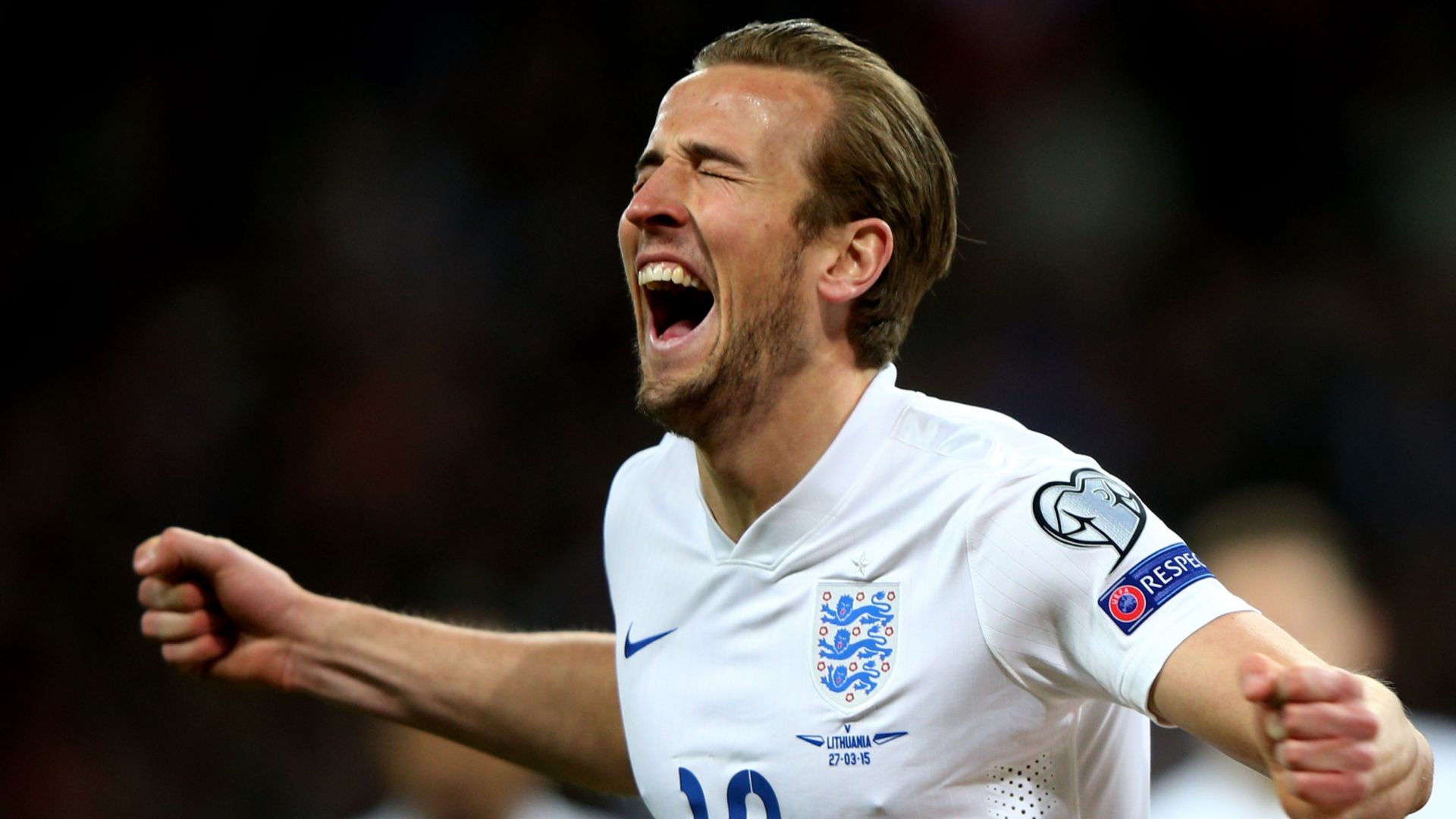 Harry Kane England 2015 Lithuania debut