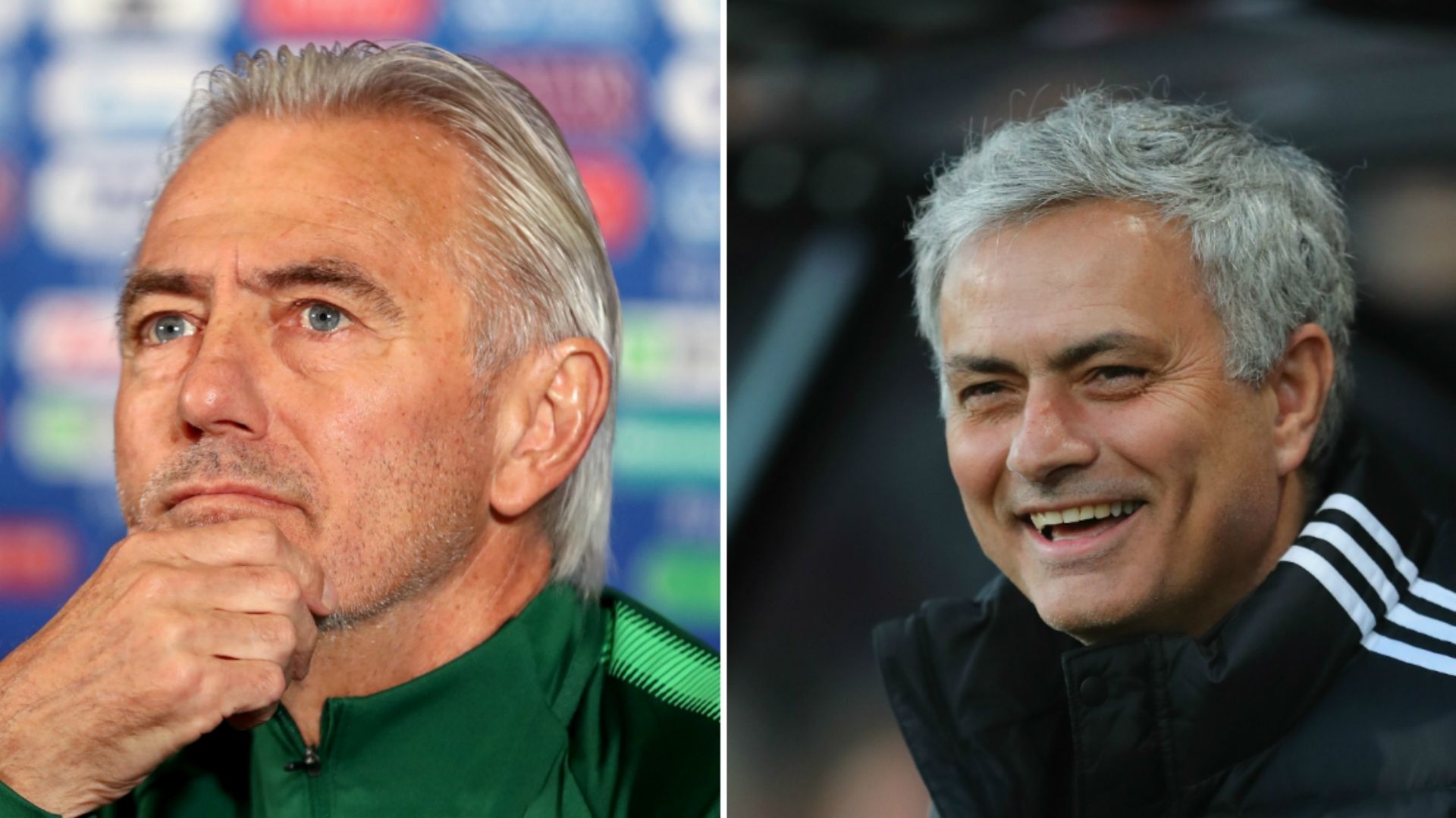Bert van Marwijk/ Jose Mourinho