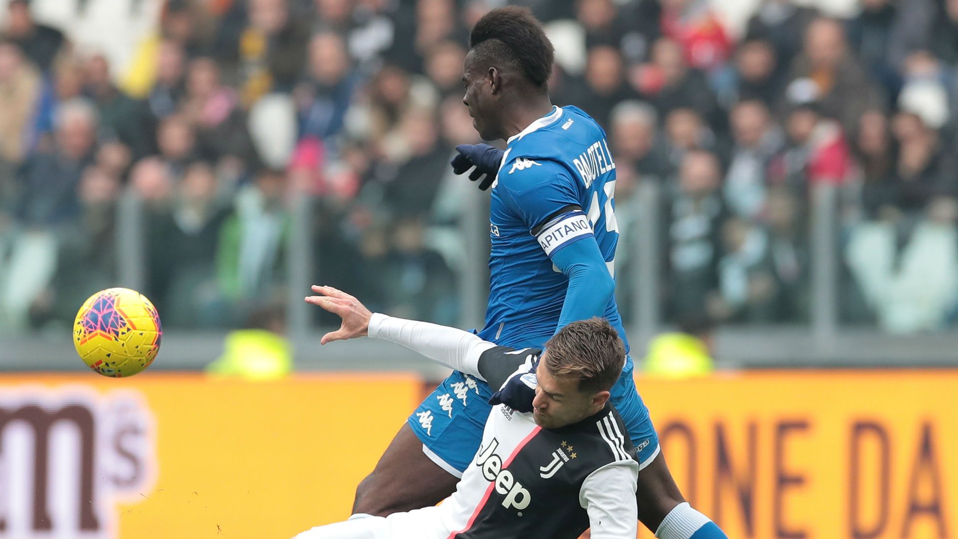 Aaron Ramsey Mario Balotelli Juventus Brescia