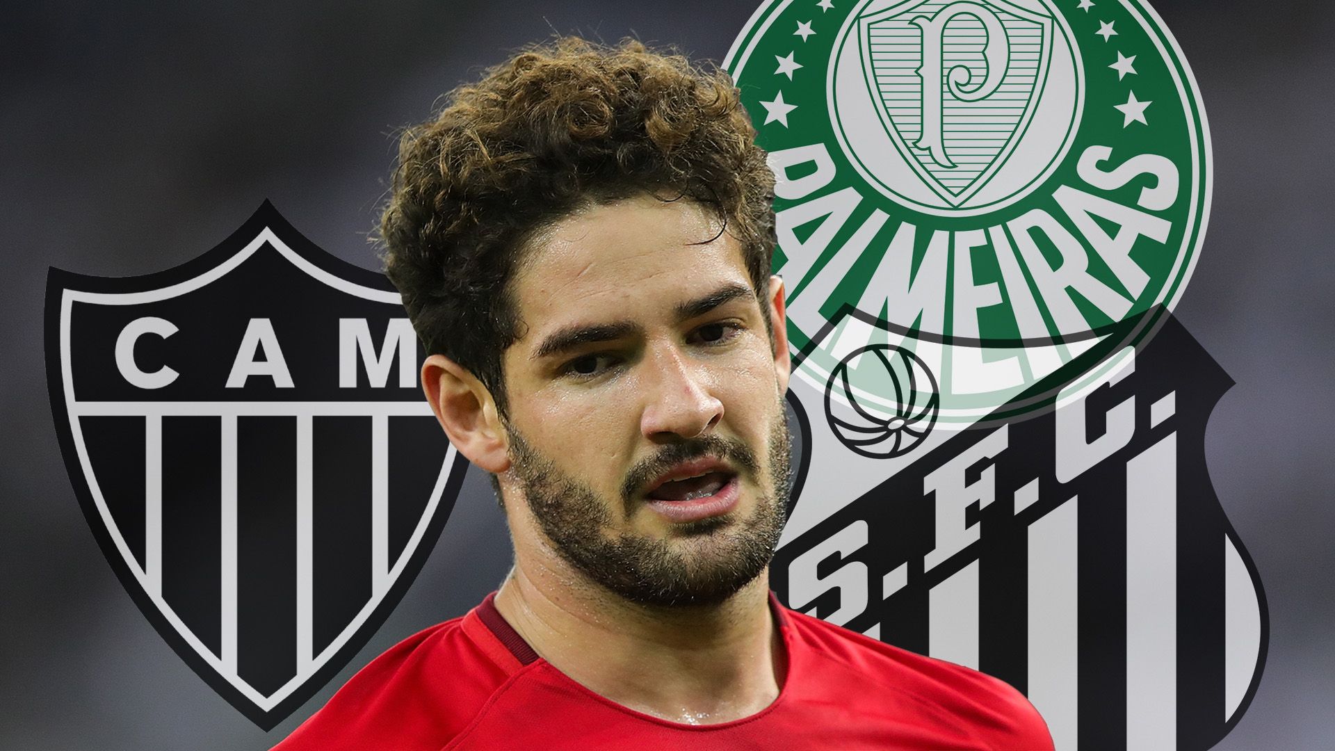 GFX Pato times Palmeiras Santos Atlético-MG