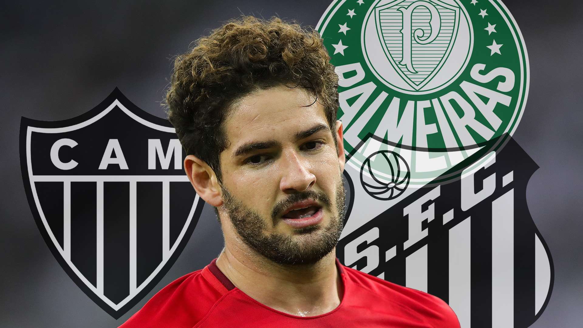 GFX Pato times Palmeiras Santos Atlético-MG
