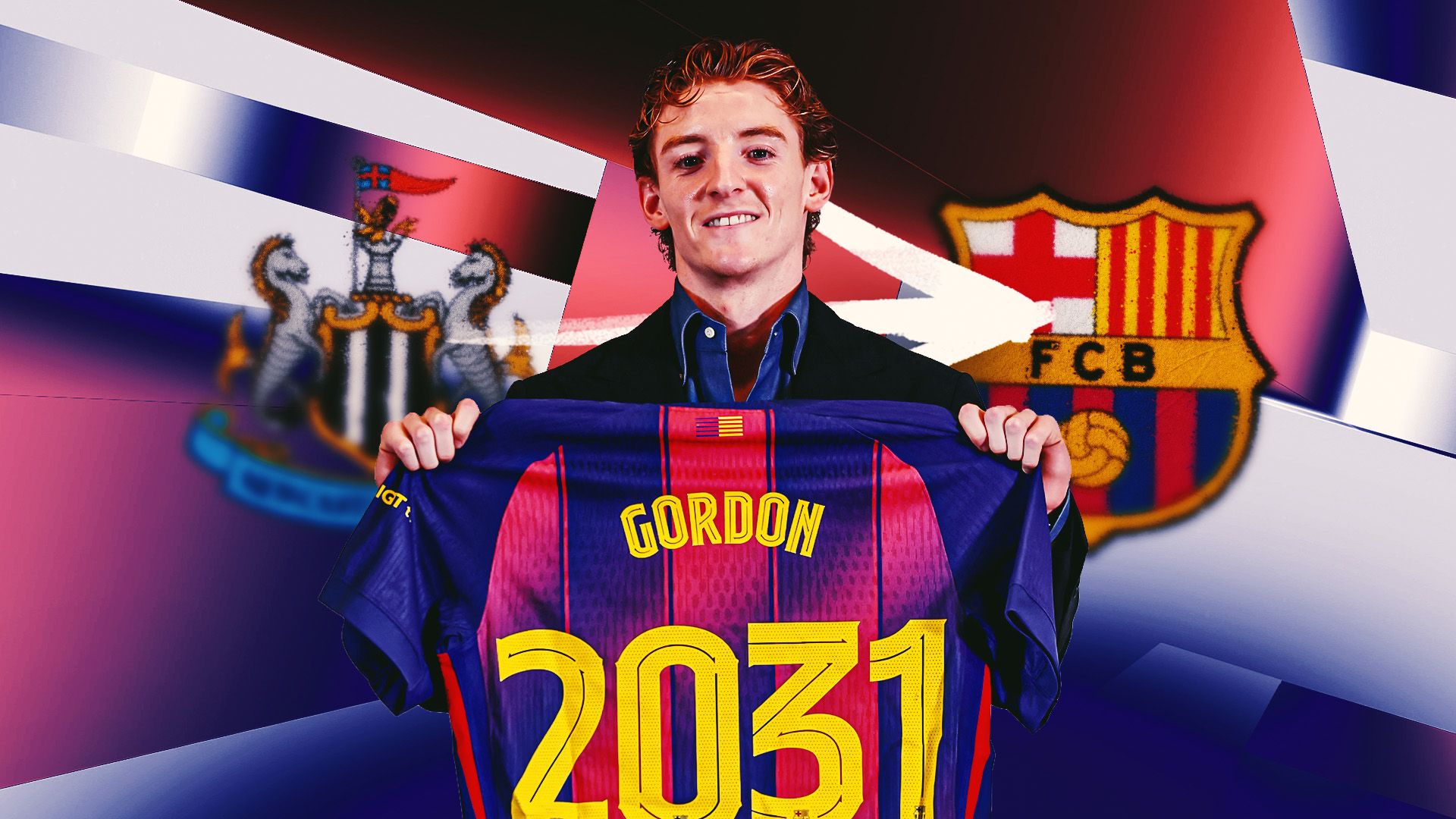 Anthony Gordon Barcelona GFX