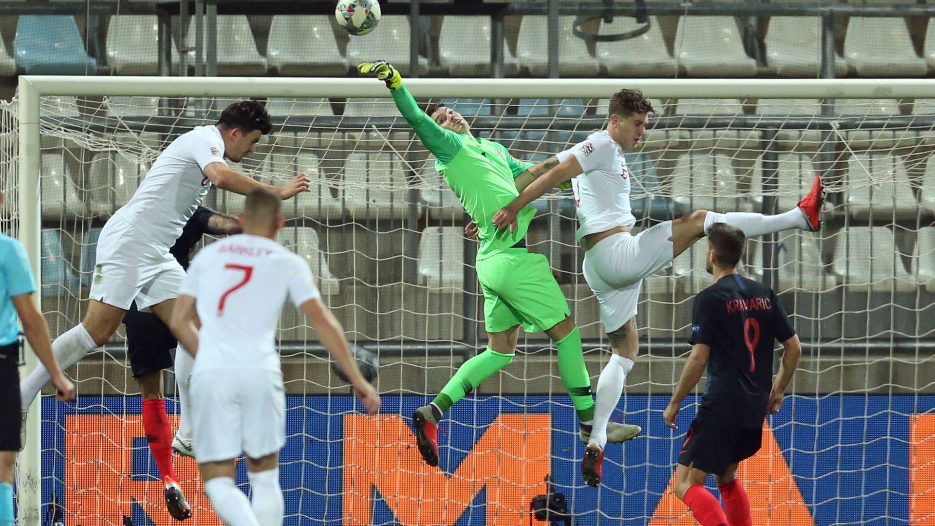 croatia england - dominik livakovic - nations league - 12102018