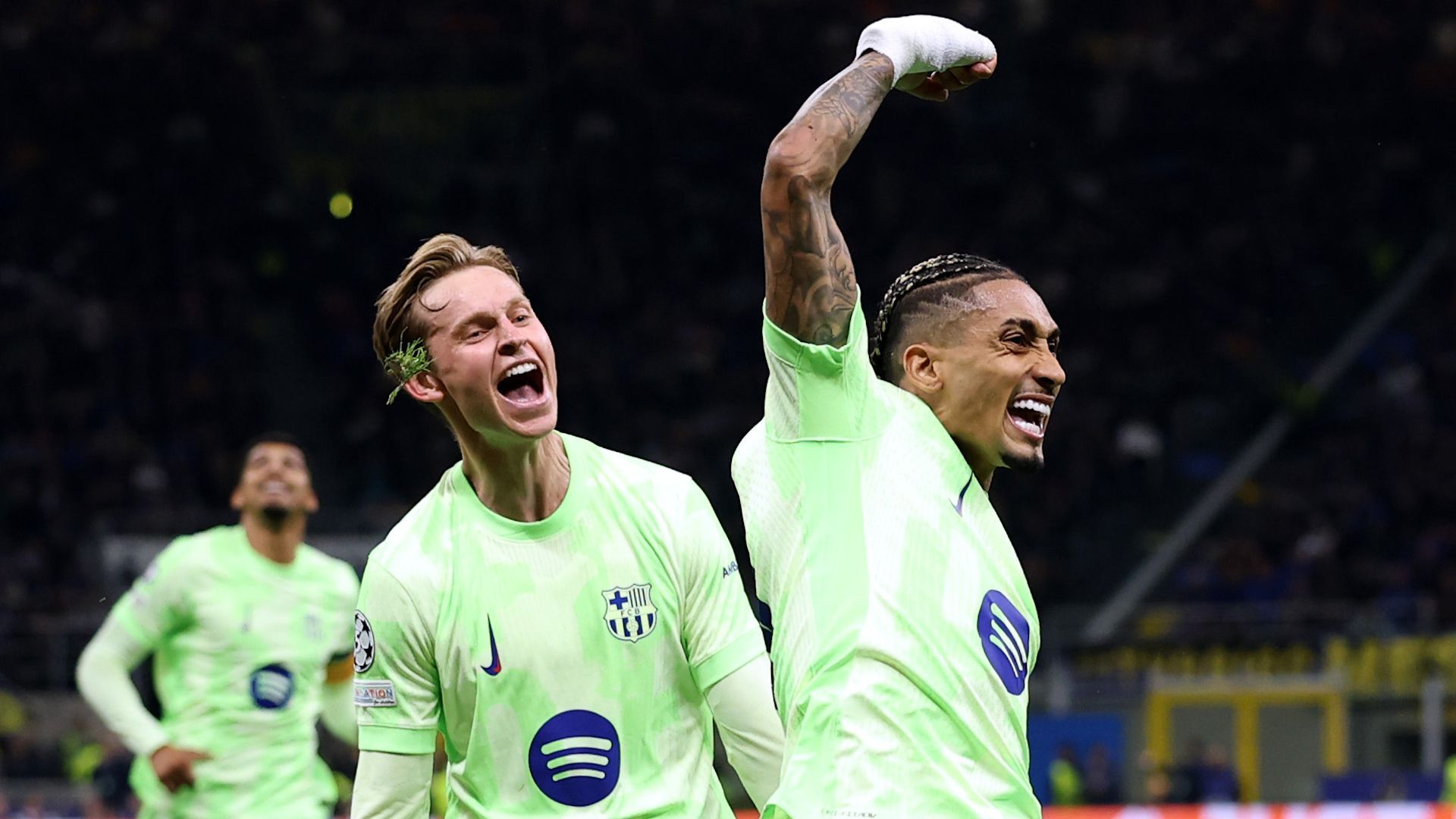 Raphinha Inter Barcelona Champions League