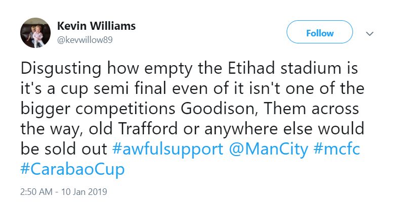 Man City reaction League Cup Burton