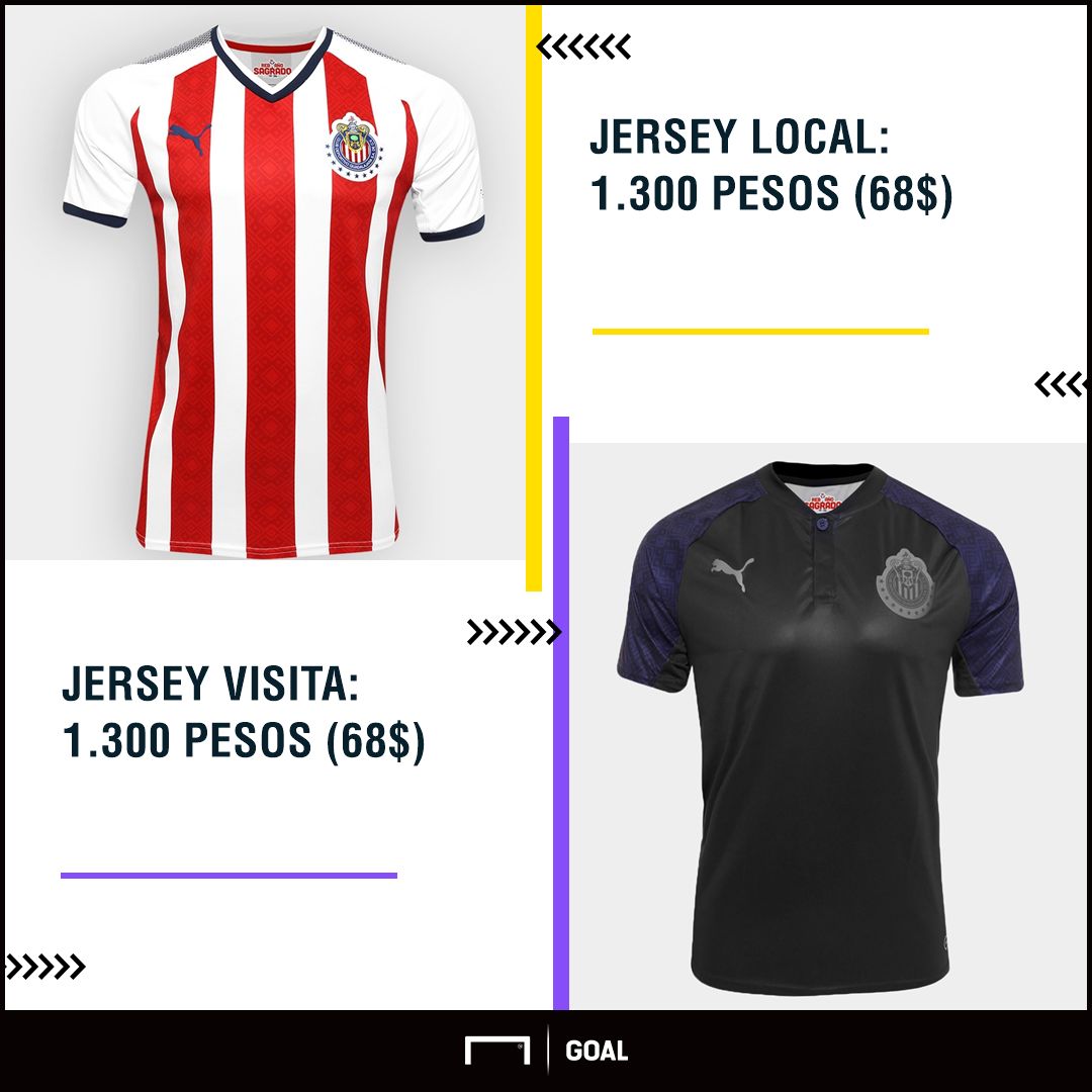 Playeras Chivas