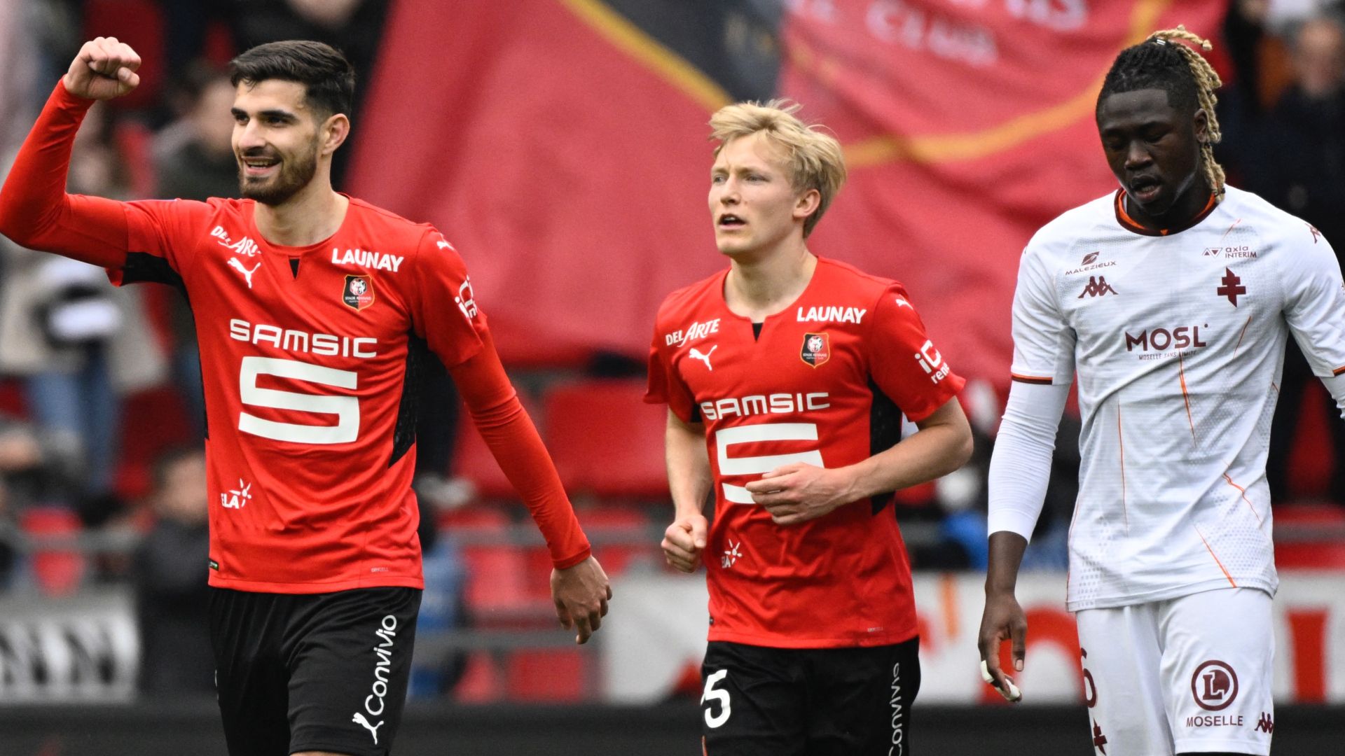 Martin Terrier Rennes Metz Ligue 1 20032022