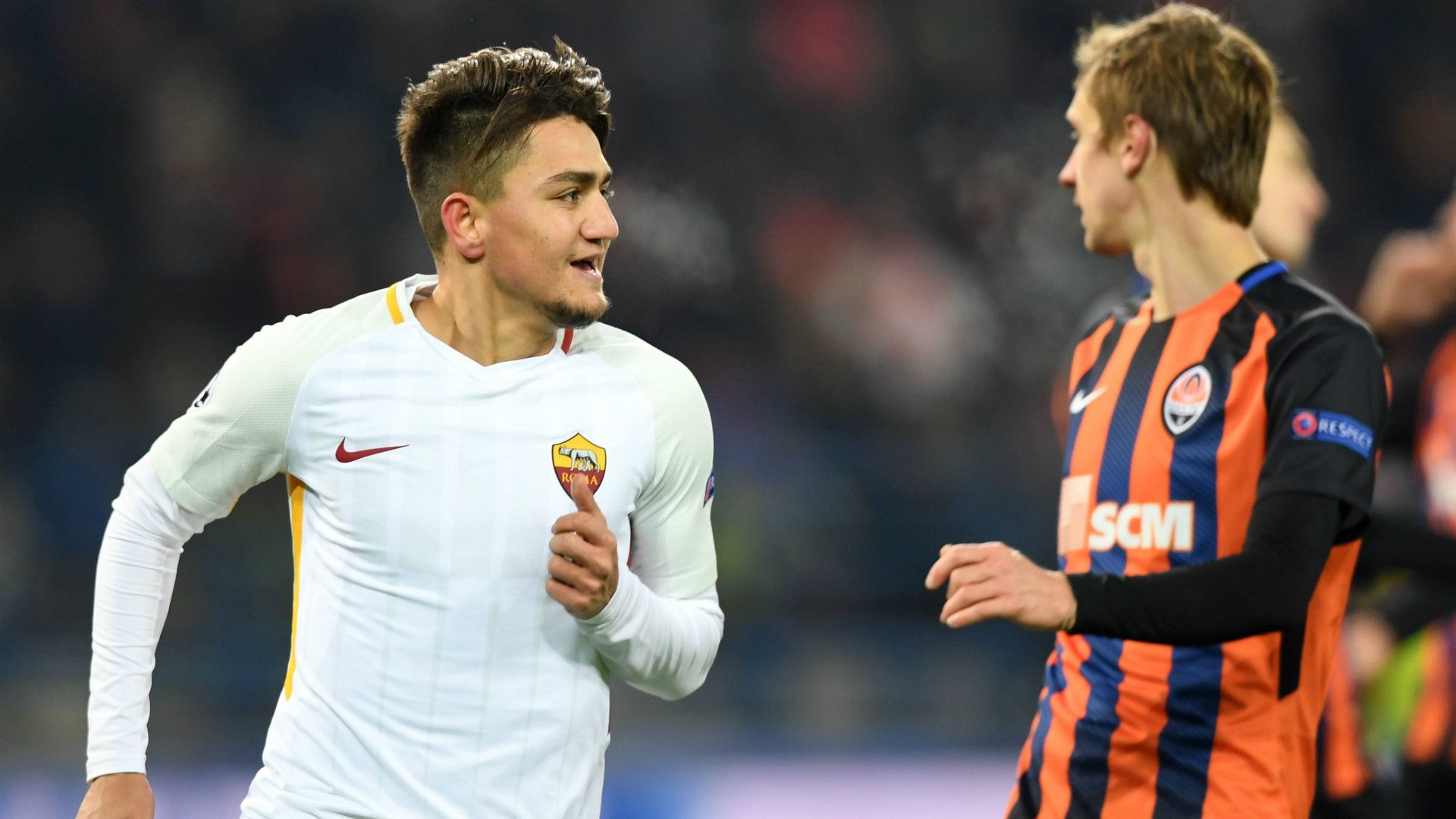 CENGIZ ÜNDER ROMA UEFA CHAMPIONS LEAGUE 21022018