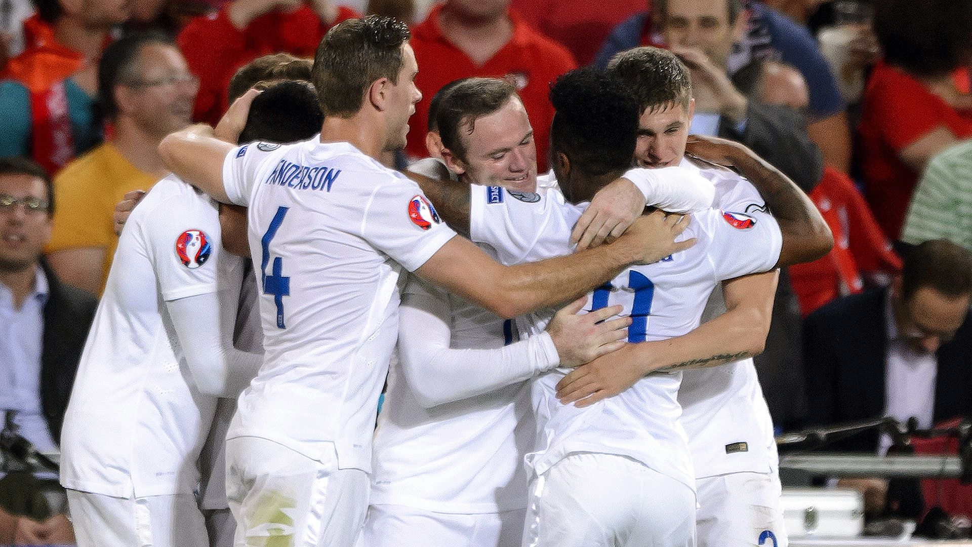 Wayne Rooney Danny Welbeck Switzerland England Euro 2016 qualifier 08092014