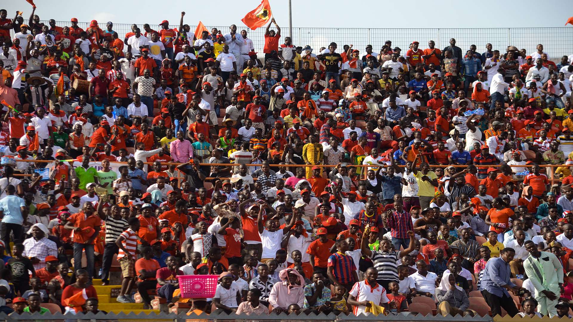 Kotoko fans at Baba Yara Stadium