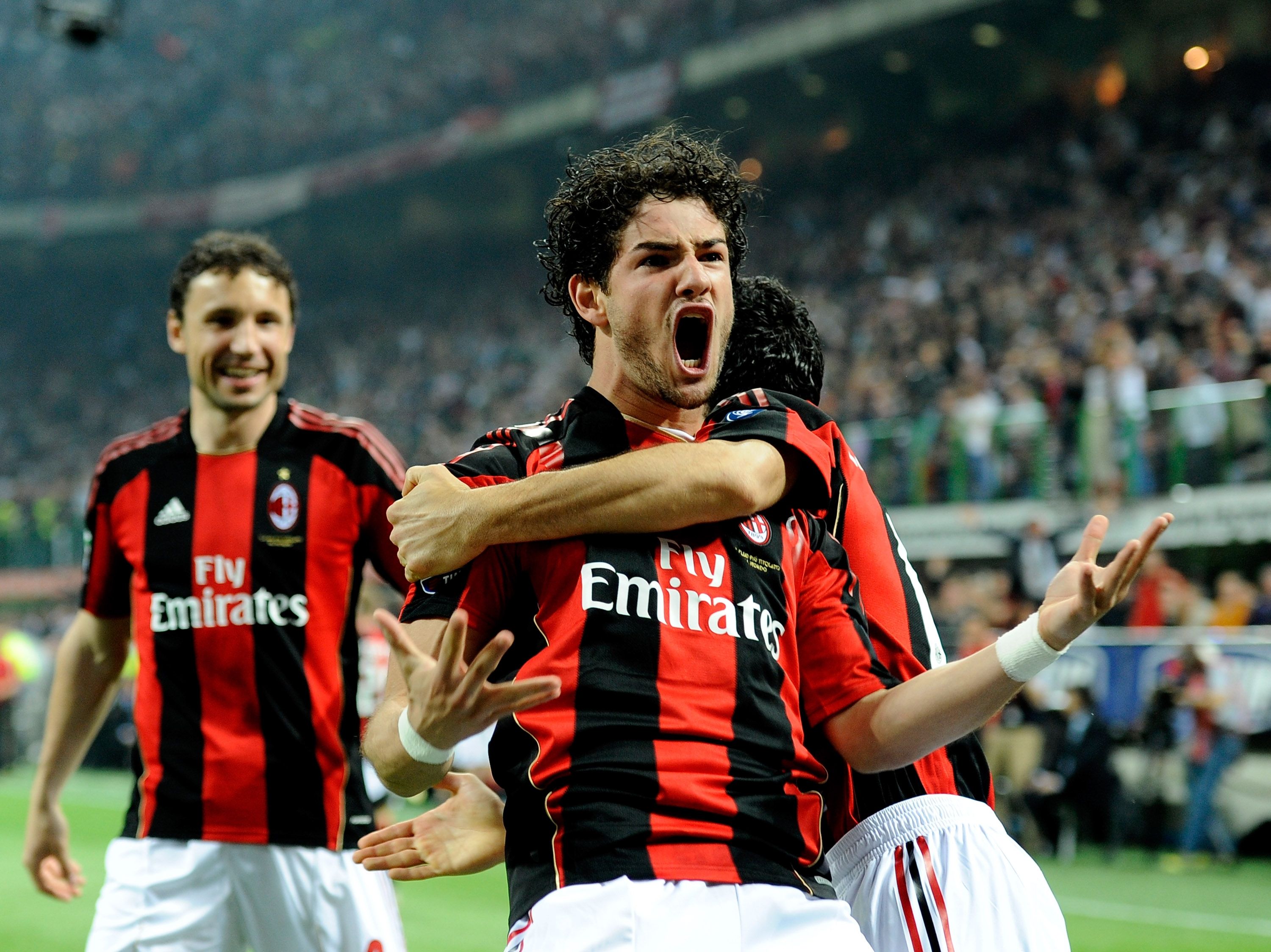 ACミラン PATO 7番 ACミラン(AC Milan)08-09 A #7 パト(Pato)選手用 - USEDサッカー