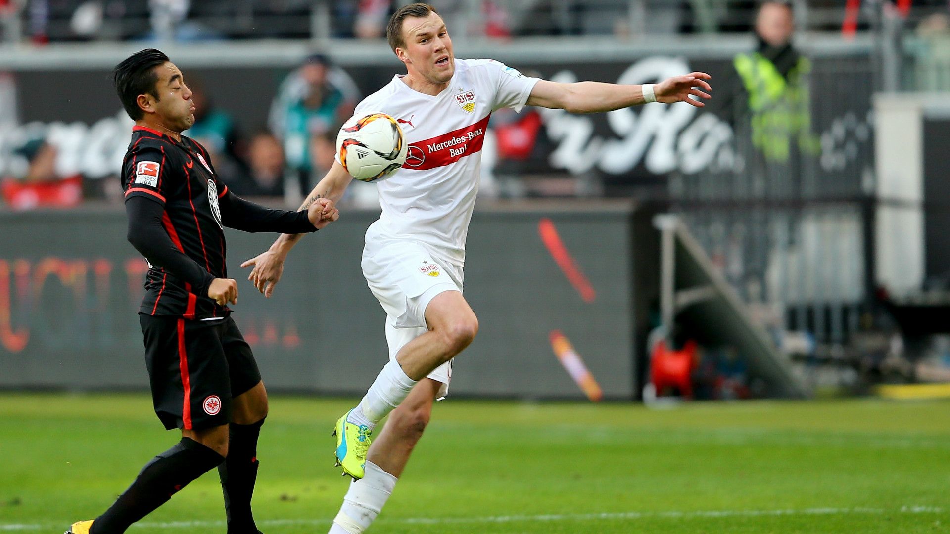 Marco Fabian Kevin Grosskreutz Eintracht Frankfurt VfB Stuttgart Bundesliga 06022016