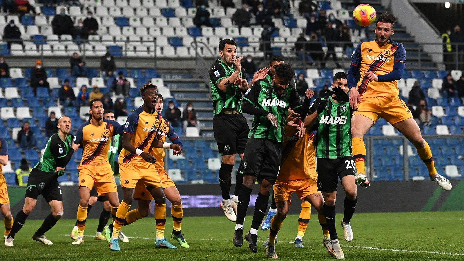 Bryan Cristante Sassuolo Roma