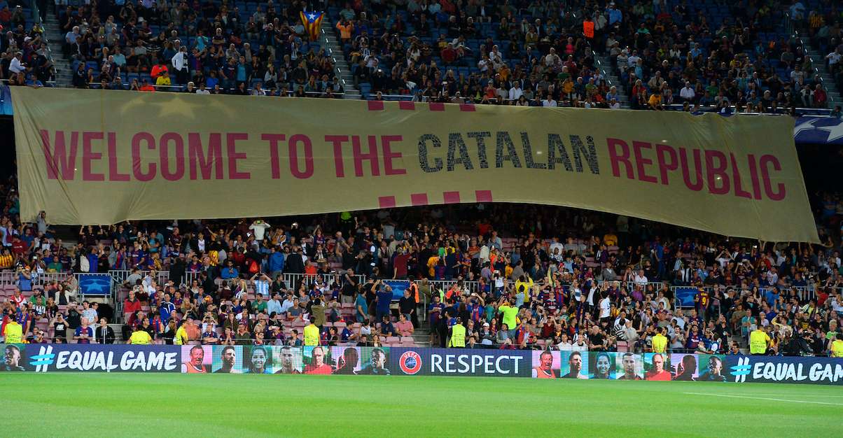 Barcelona juventus uefa fans 12092017 -