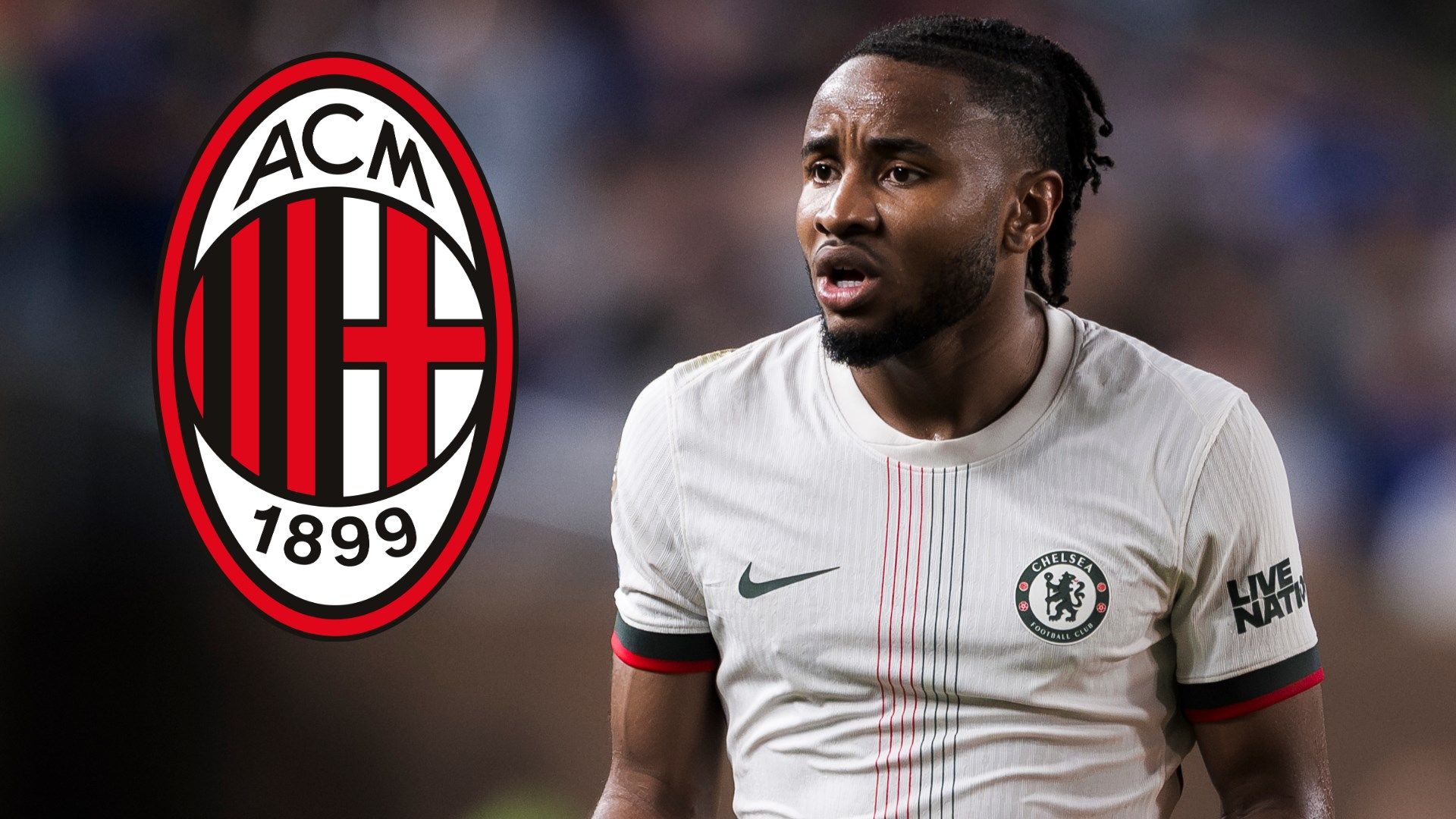 Christopher Nkunku AC Milan GFX