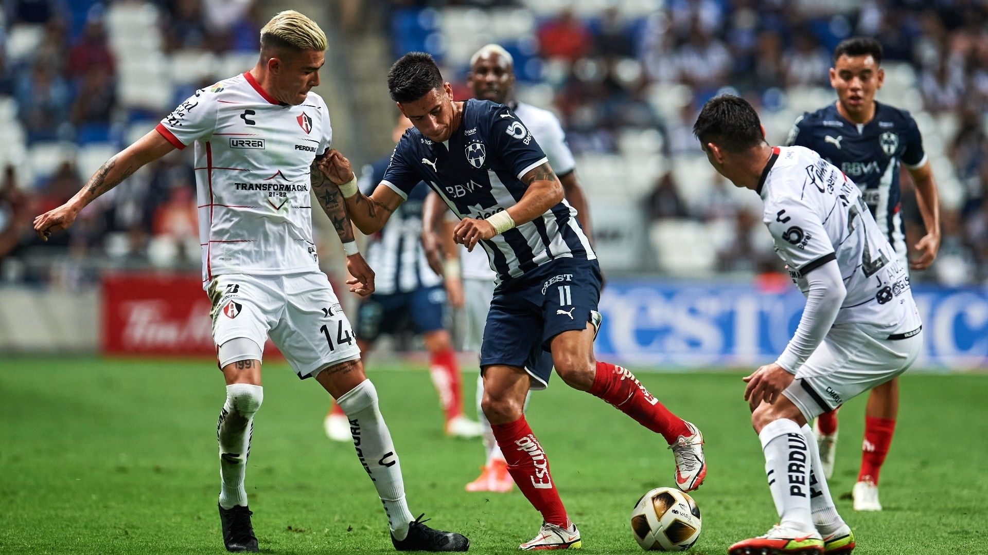 Luis Reyes Maxi Meza Monterrey Atlas Apertura 2021