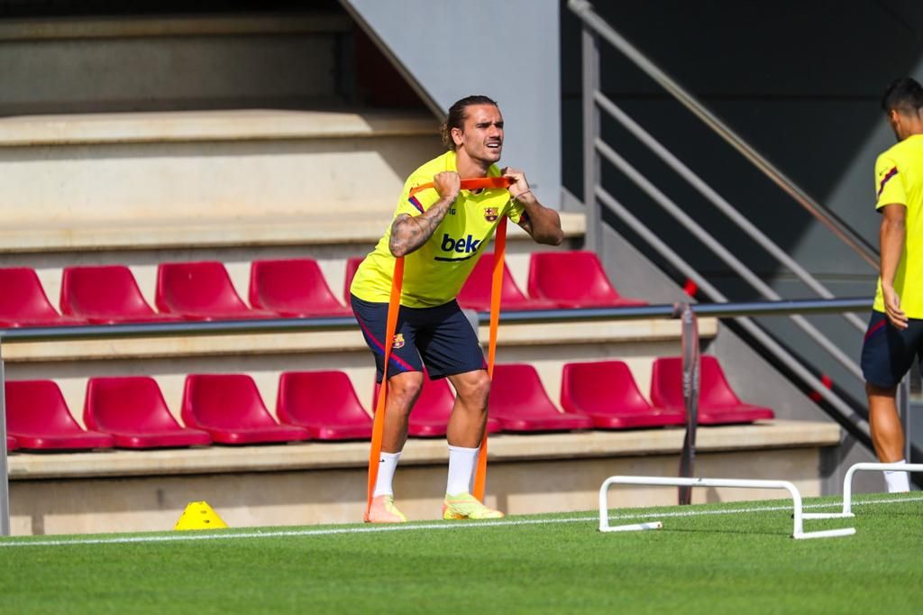 Griezmann Barcelona entrenamiento