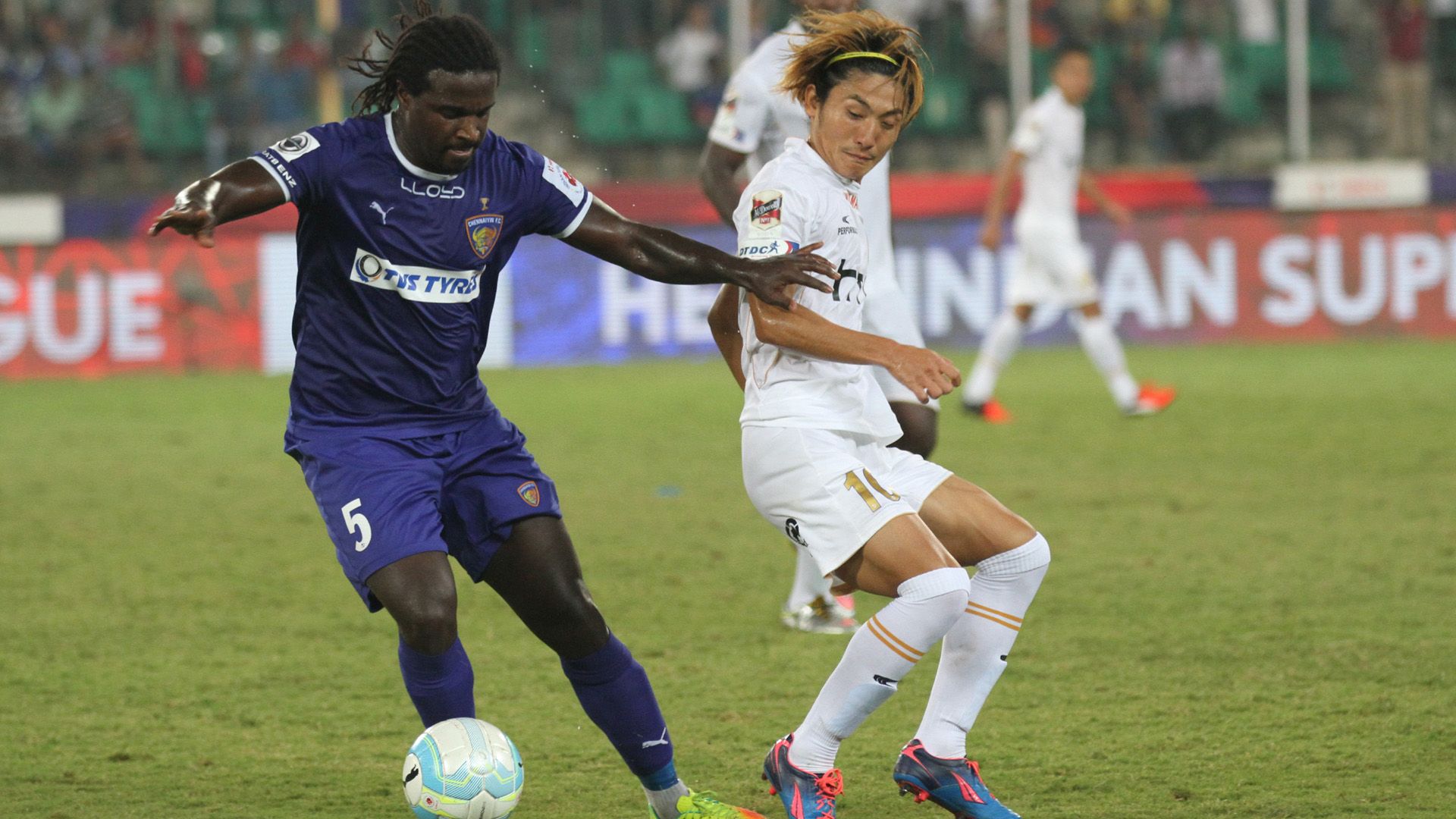 Bernard Mendy Katsumi Yusa Chennaiyin FC NorthEast United FC ISL season 3 2016