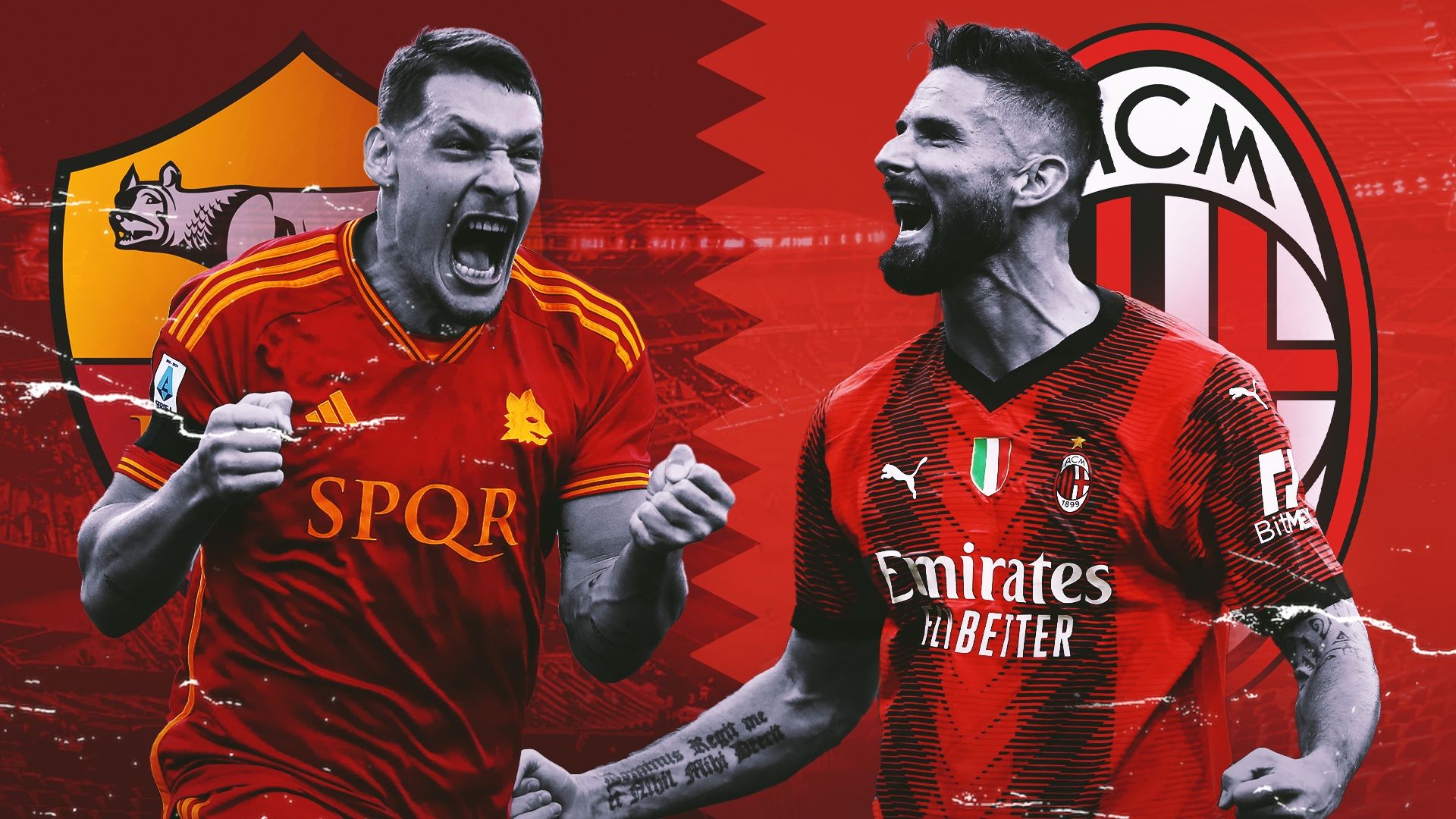 Roma Milan Big Match