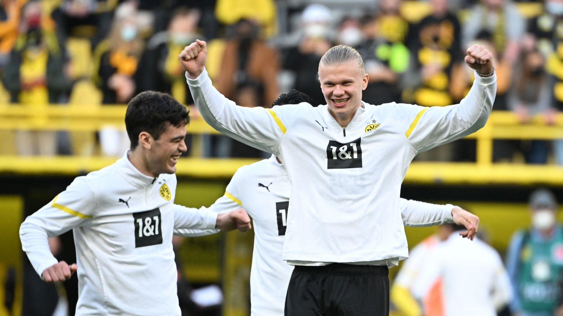 Haaland Reyna Dortmund 2022