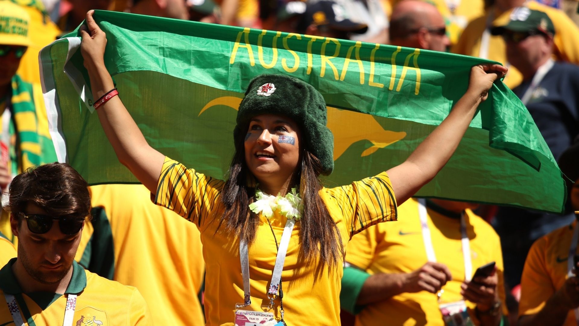 美女サポワールドカップ_フランスvsオーストラリア_オーストラリア1