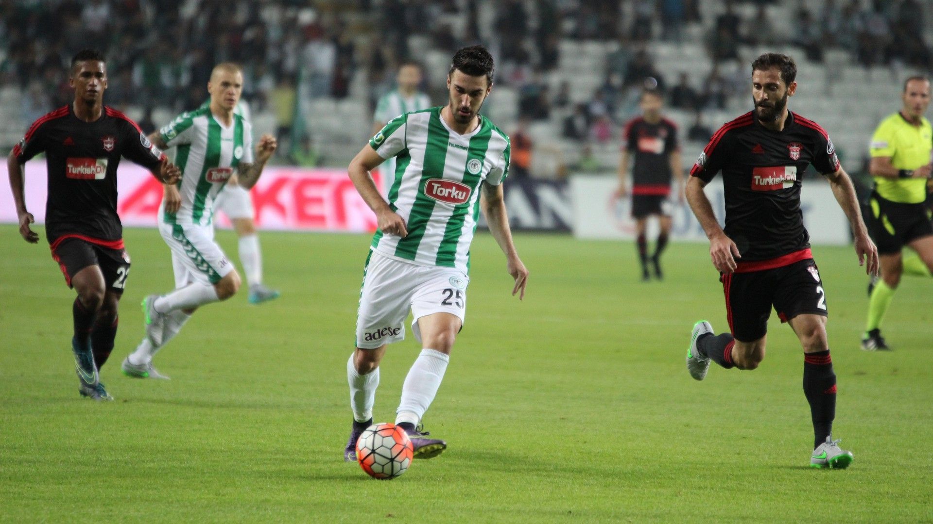 Riad Bajic Torku Konyaspor Gaziantepspor STSL 10172015
