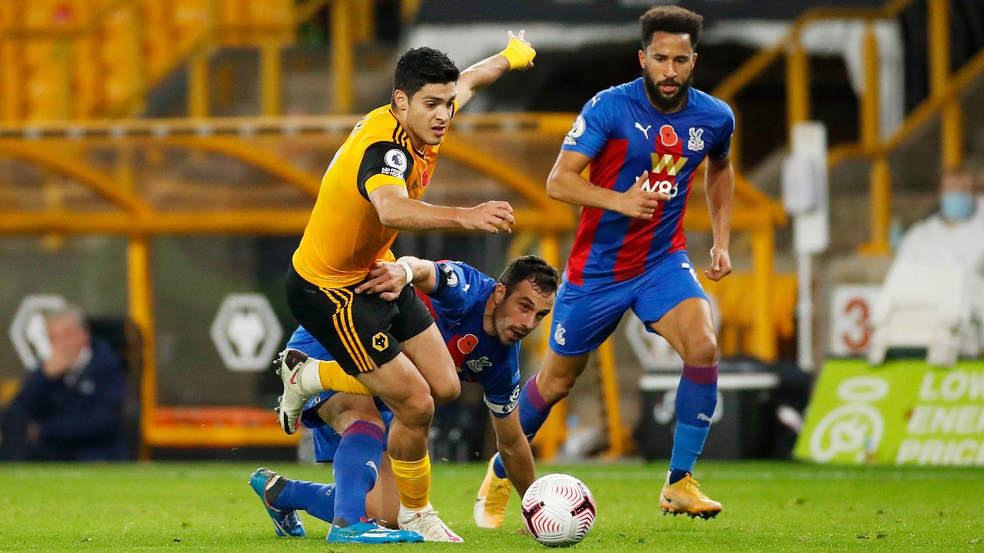 Raúl Jiménez Wolves Crystal Palace