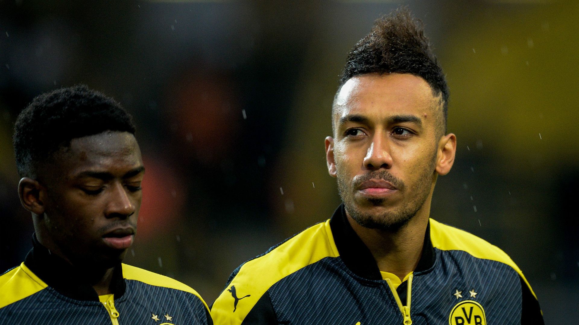 Ousmane Dembele Pierre Emerick Aubameyang Borussia Dortmund