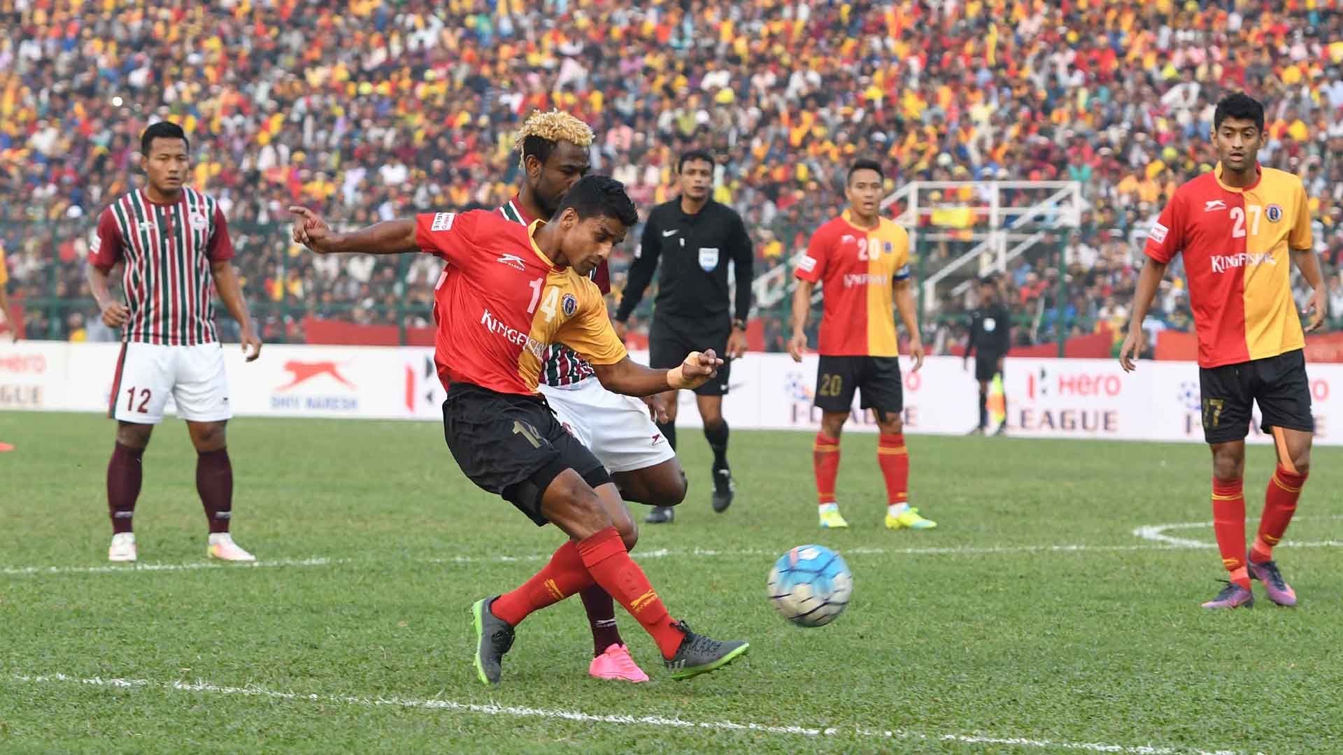 Mehtab Hossain East Bengal Mohun Bagan I-League 2017