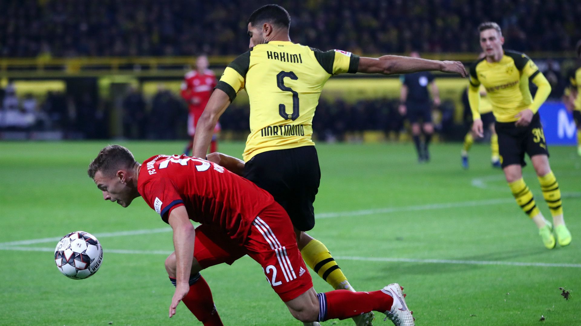 Achraf Hakimi Joahua Kimmich Dortmund Bayern 10112018