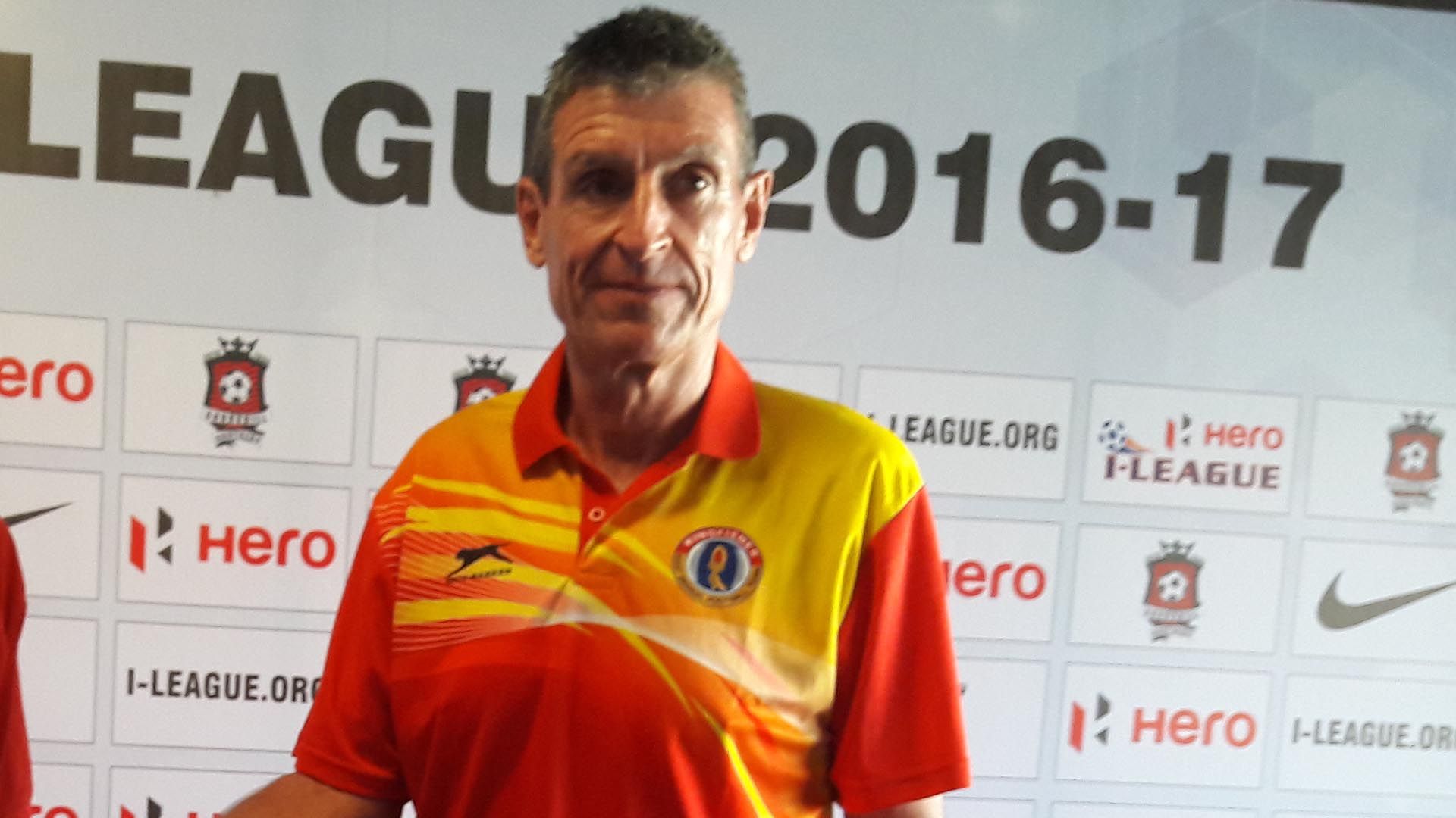 Trevor Morgan Churchill Brothers East Bengal FC I-League 2017