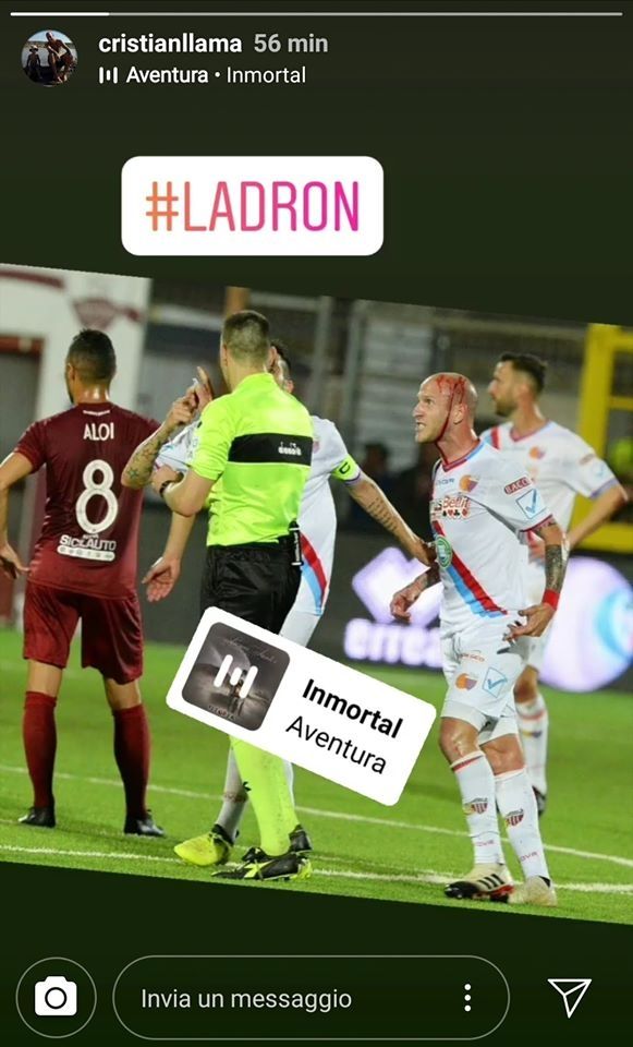 Storia Llama Trapani Catania