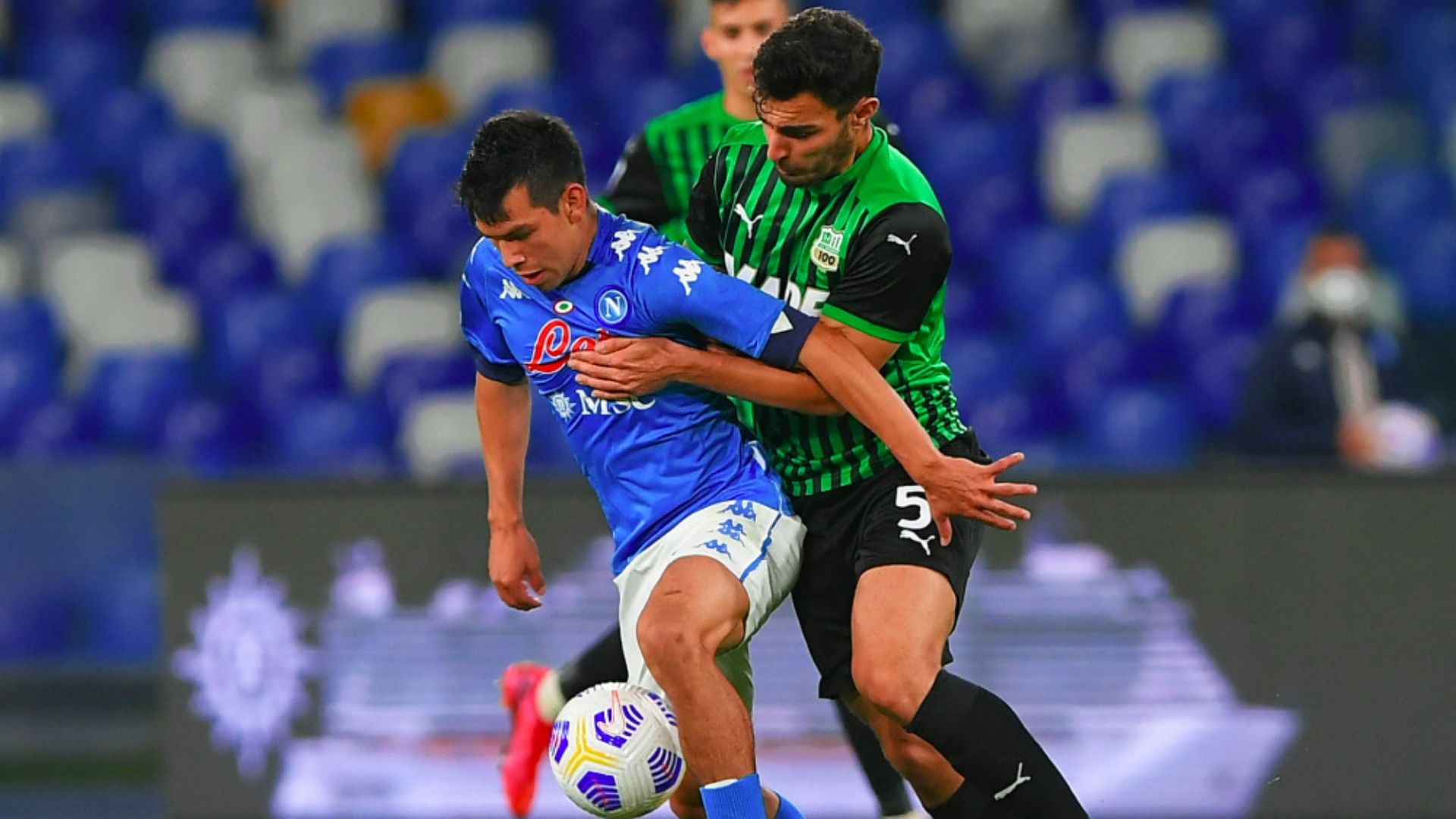 Hirving Lozano Napoli Sassuolo