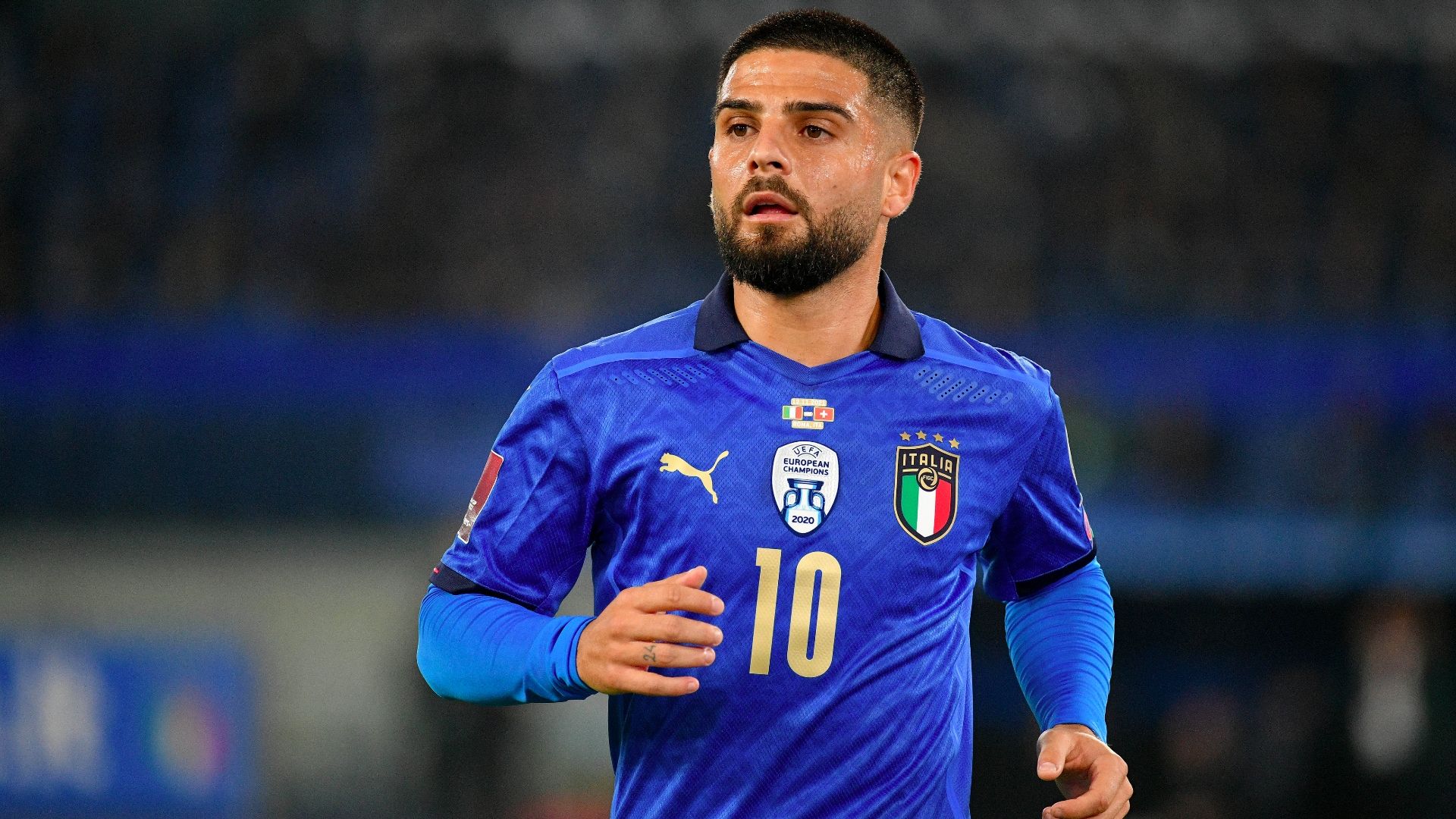 Insigne con Italia