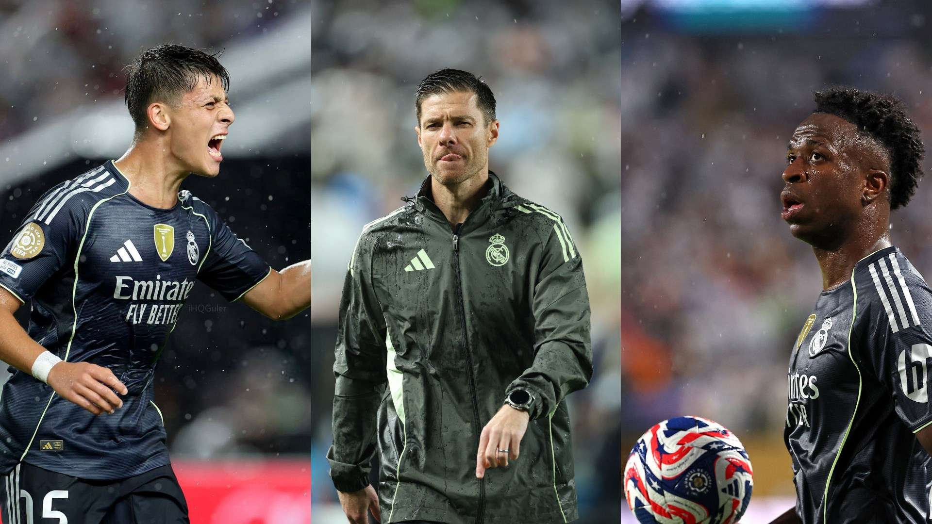 xabi alonso - vinicius junior - arda guler