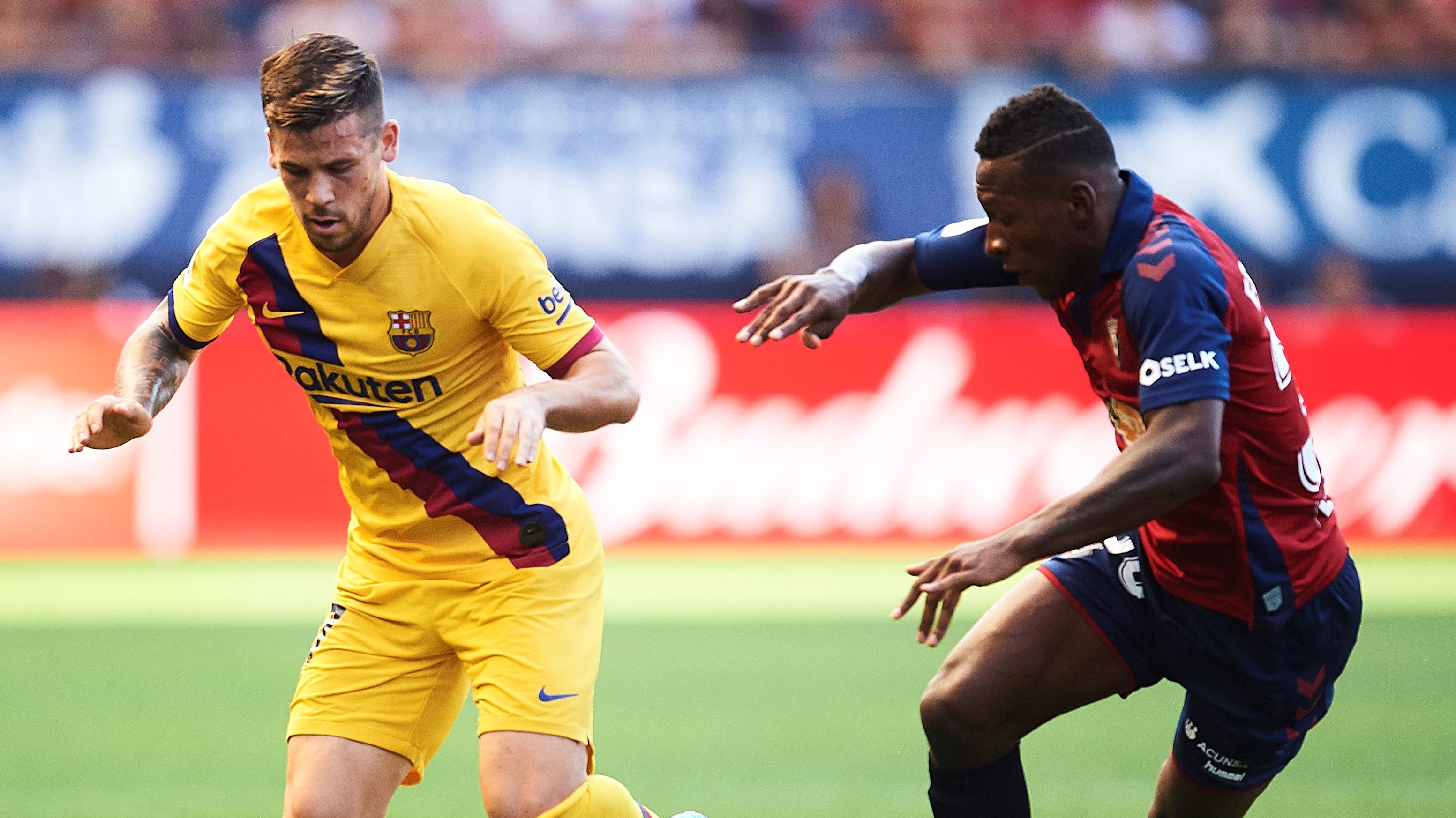 Carles Perez Pervis Estupiñan Osasuna Barcelona LaLiga 31082019