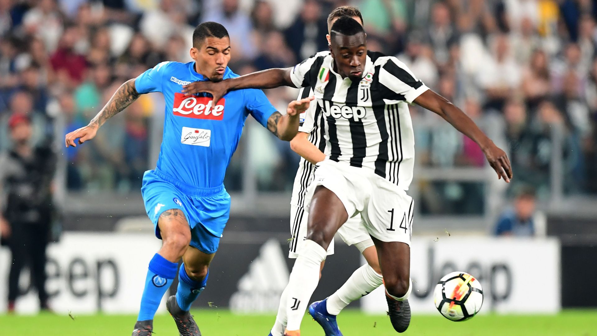 Allan Blaise Matuidi Juventus Napoli Serie A