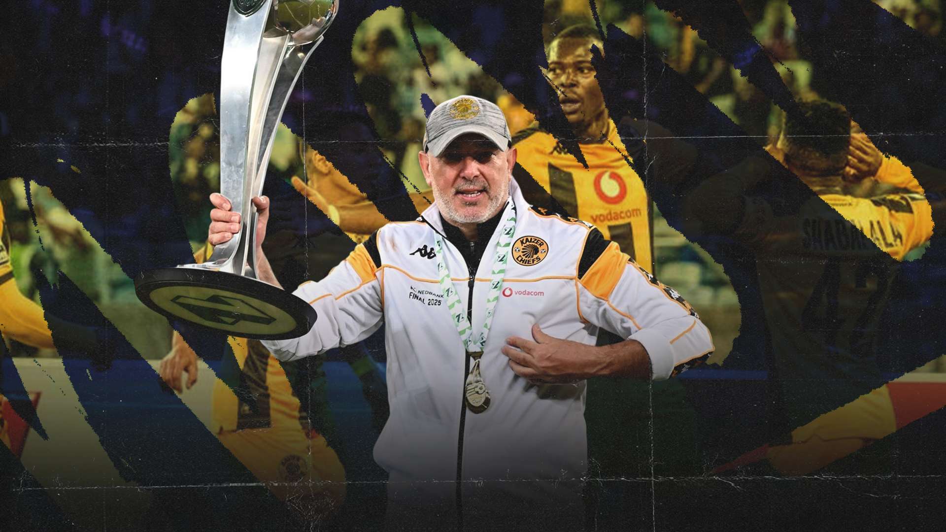 Nasreddine Nabi of Kaizer Chiefs 16-9