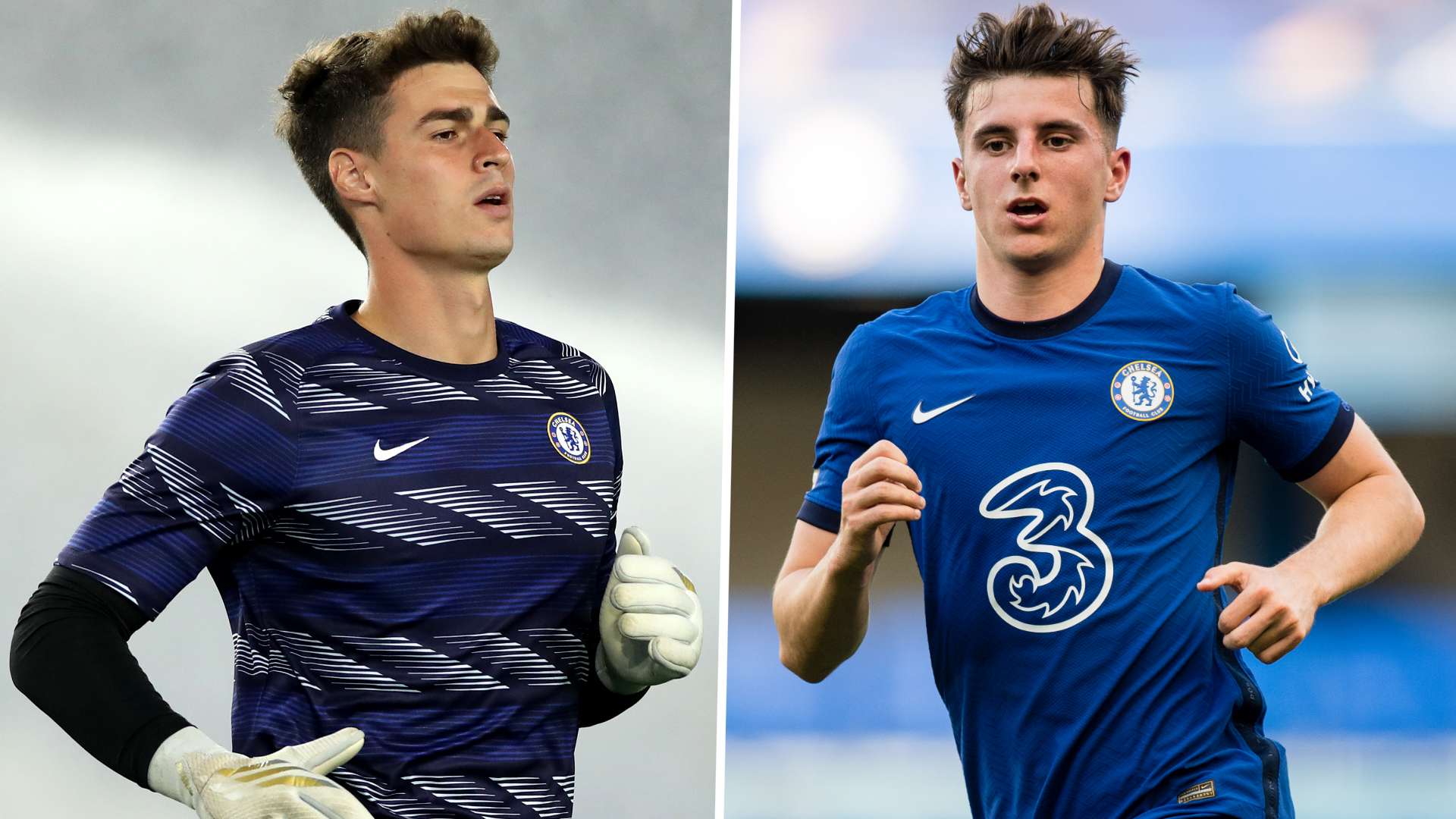 Kepa and Mason Mount