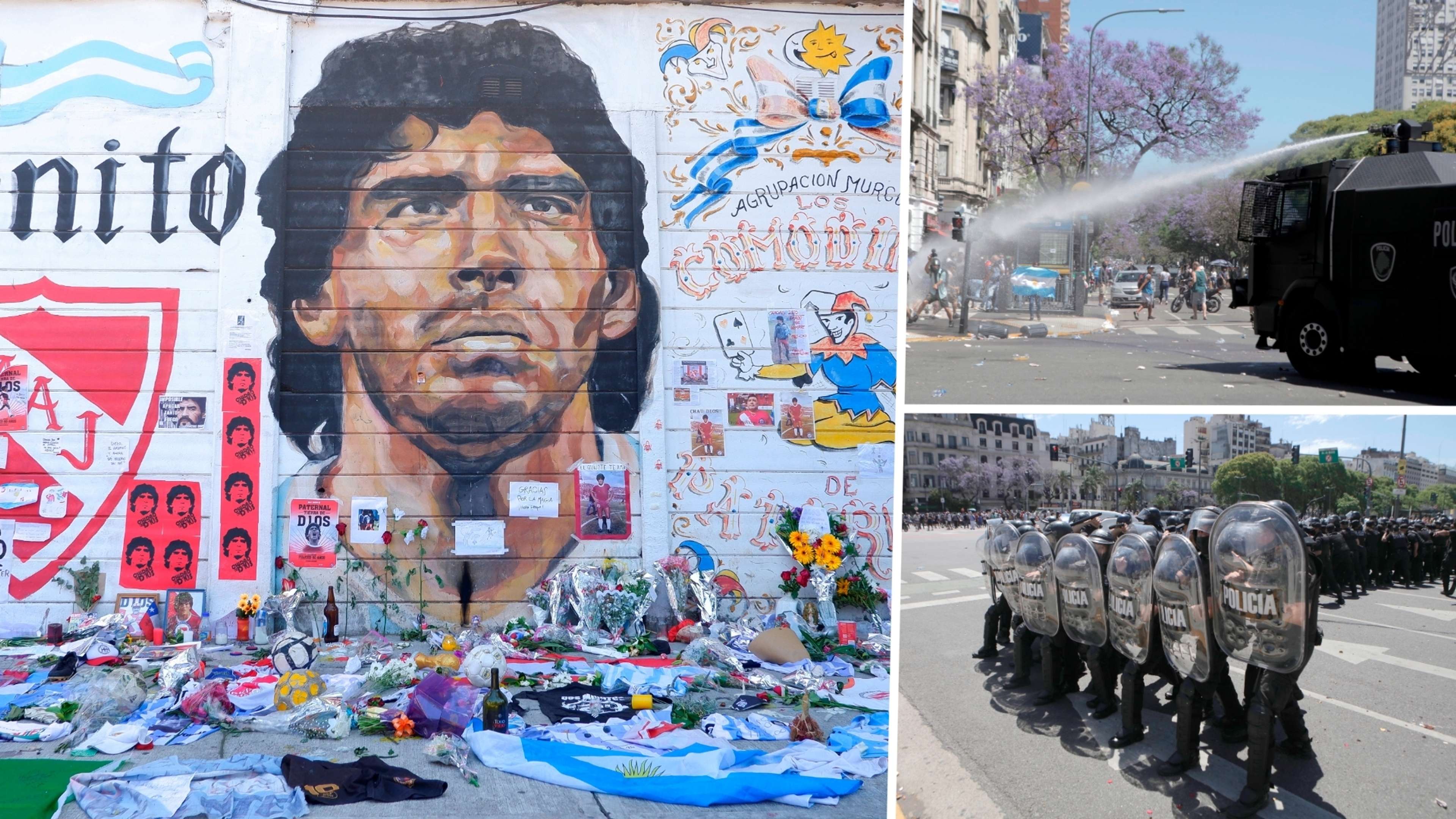 Diego Maradona funeral
