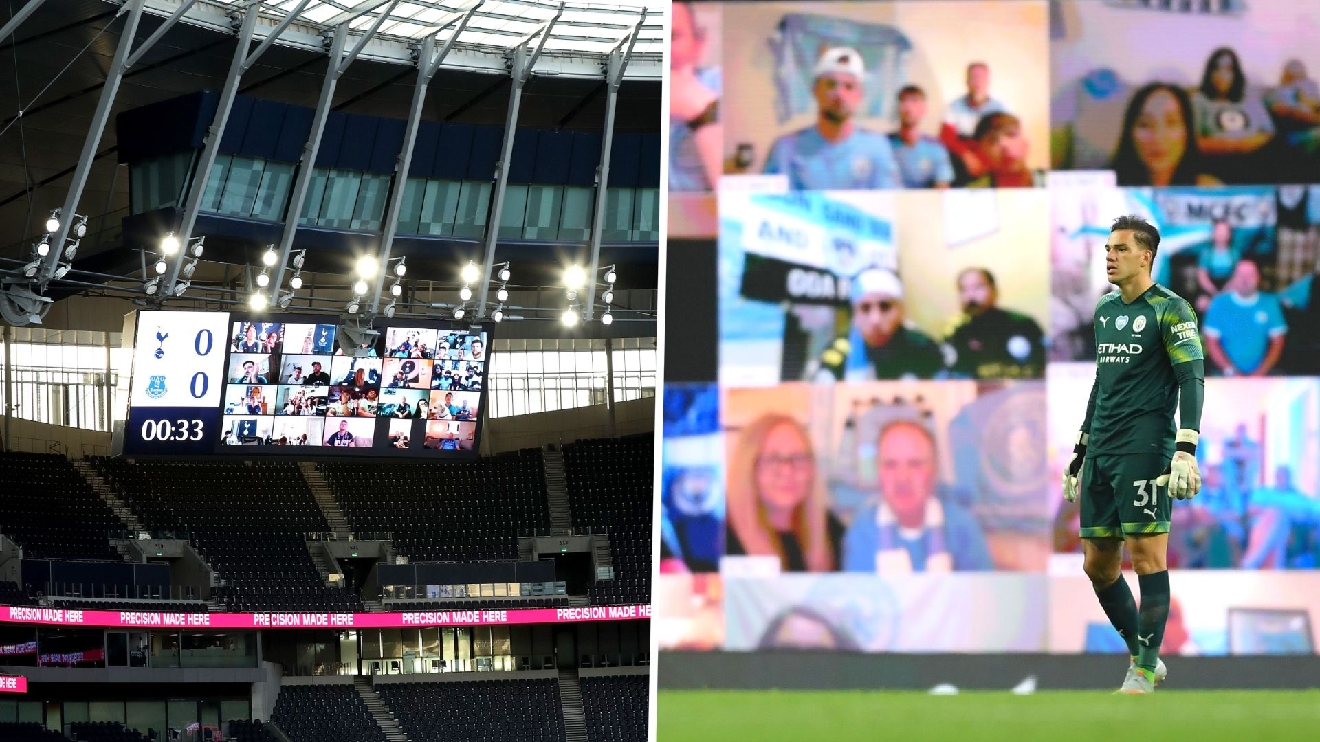 Fans in stadiums 2020-21