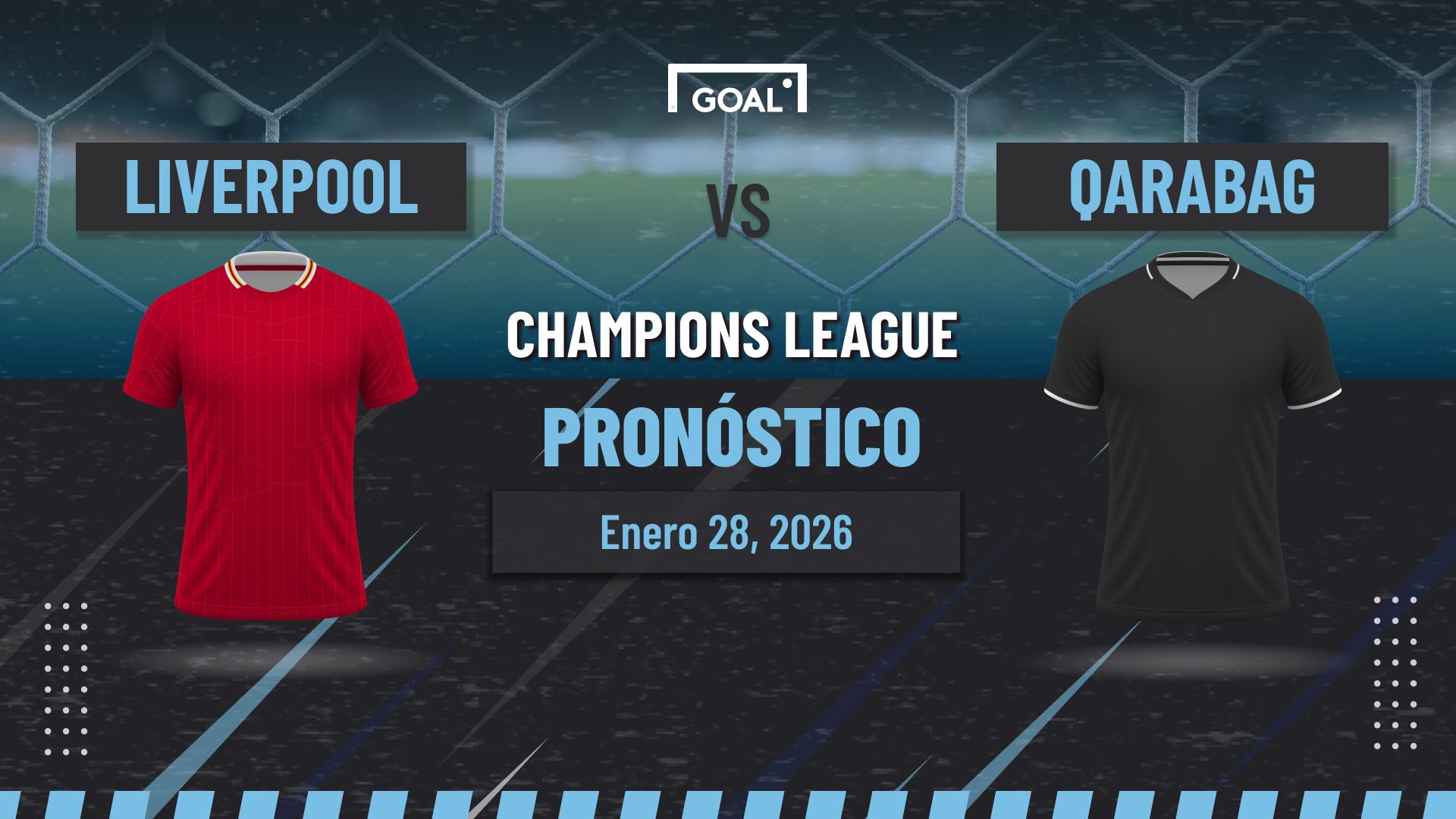 Liverpool vs Qarabag Pronóstico y Apuestas Champions League | 28/01/26