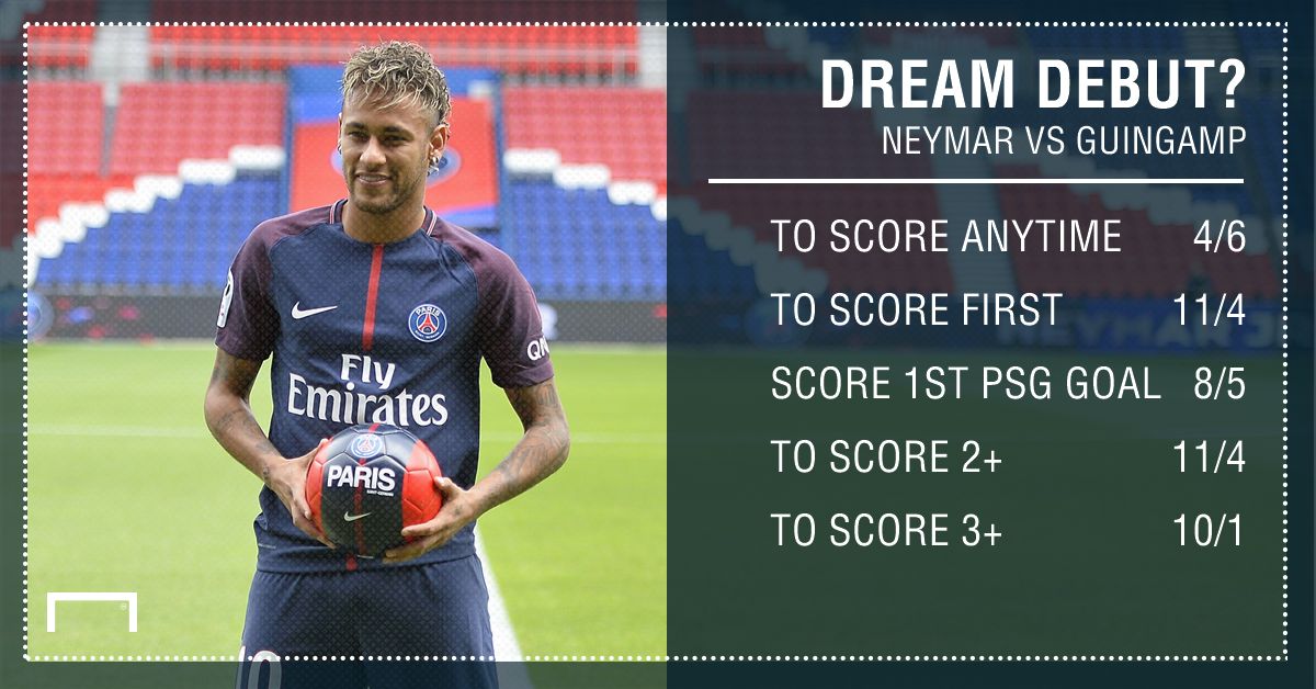 GFX STATS NEYMAR DEBUT ODDS