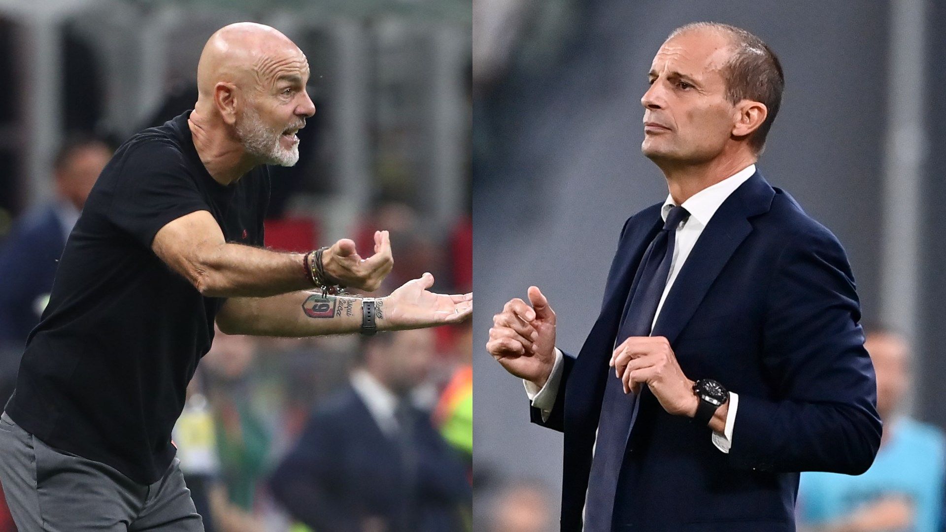 pioli allegri milan juventus