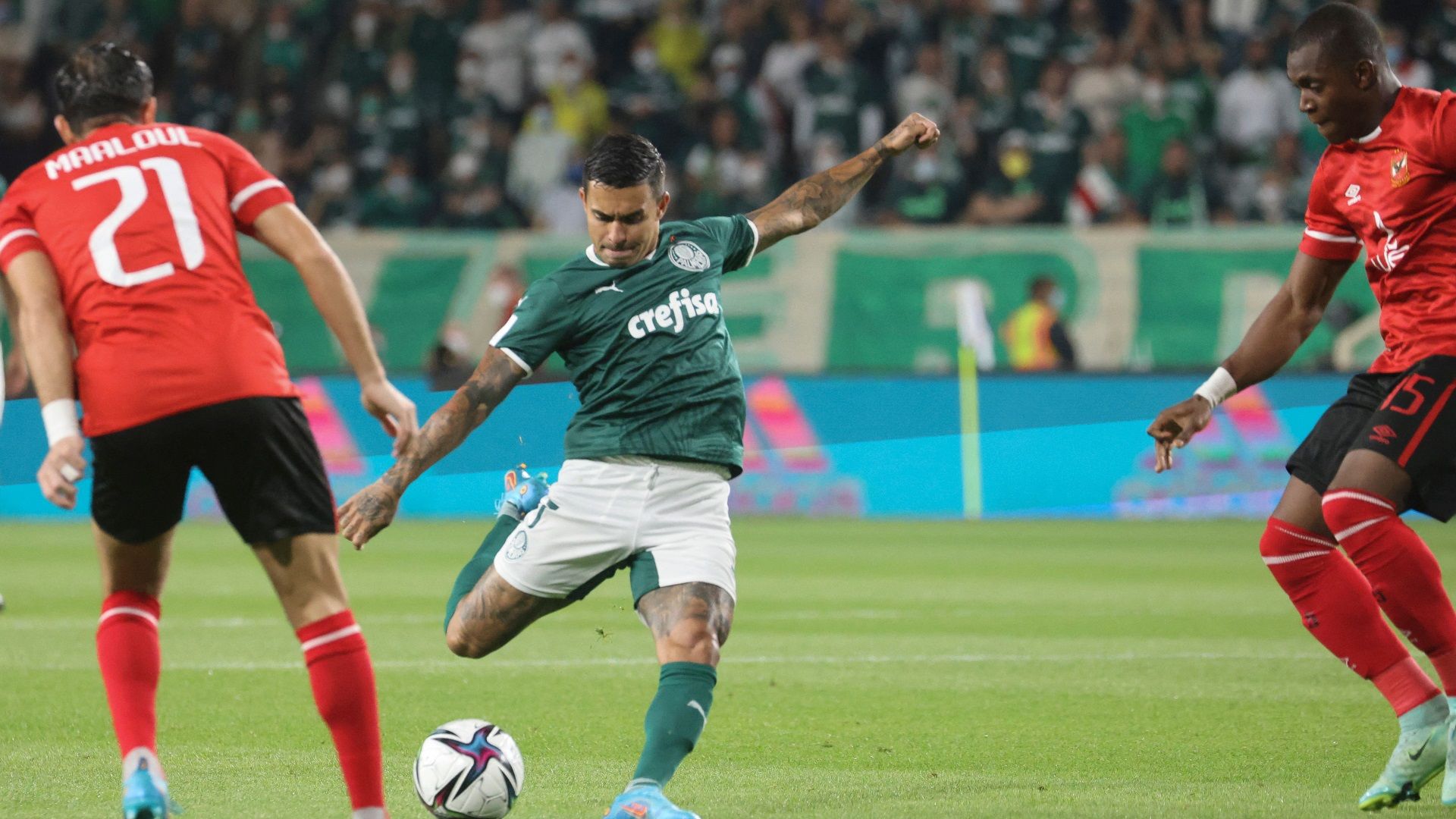 Dudu Palmeiras Al Ahly Mundial de Clubes 2021