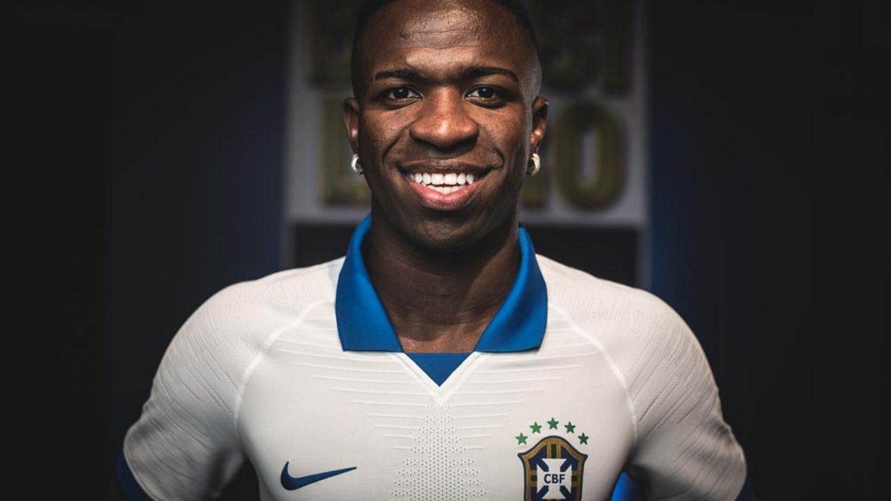 Vinicius Junior Brasil novo uniforme 2019