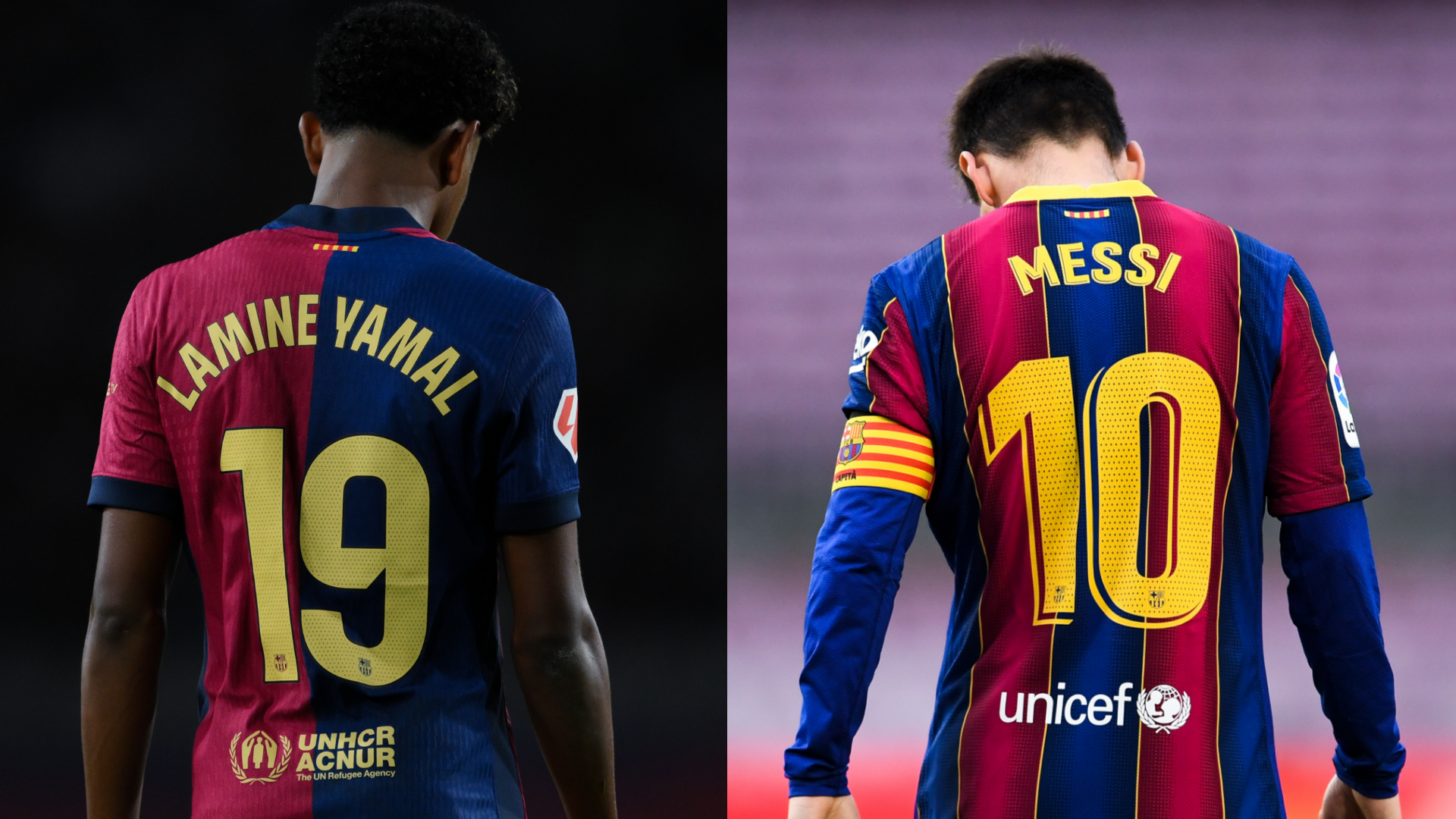 Lamine Yamal addresses 'pressure' of potentially inheriting Lionel Messi's iconic No.10 shirt at Barcelona with Ansu Fati expected to leave | Goal.com UK