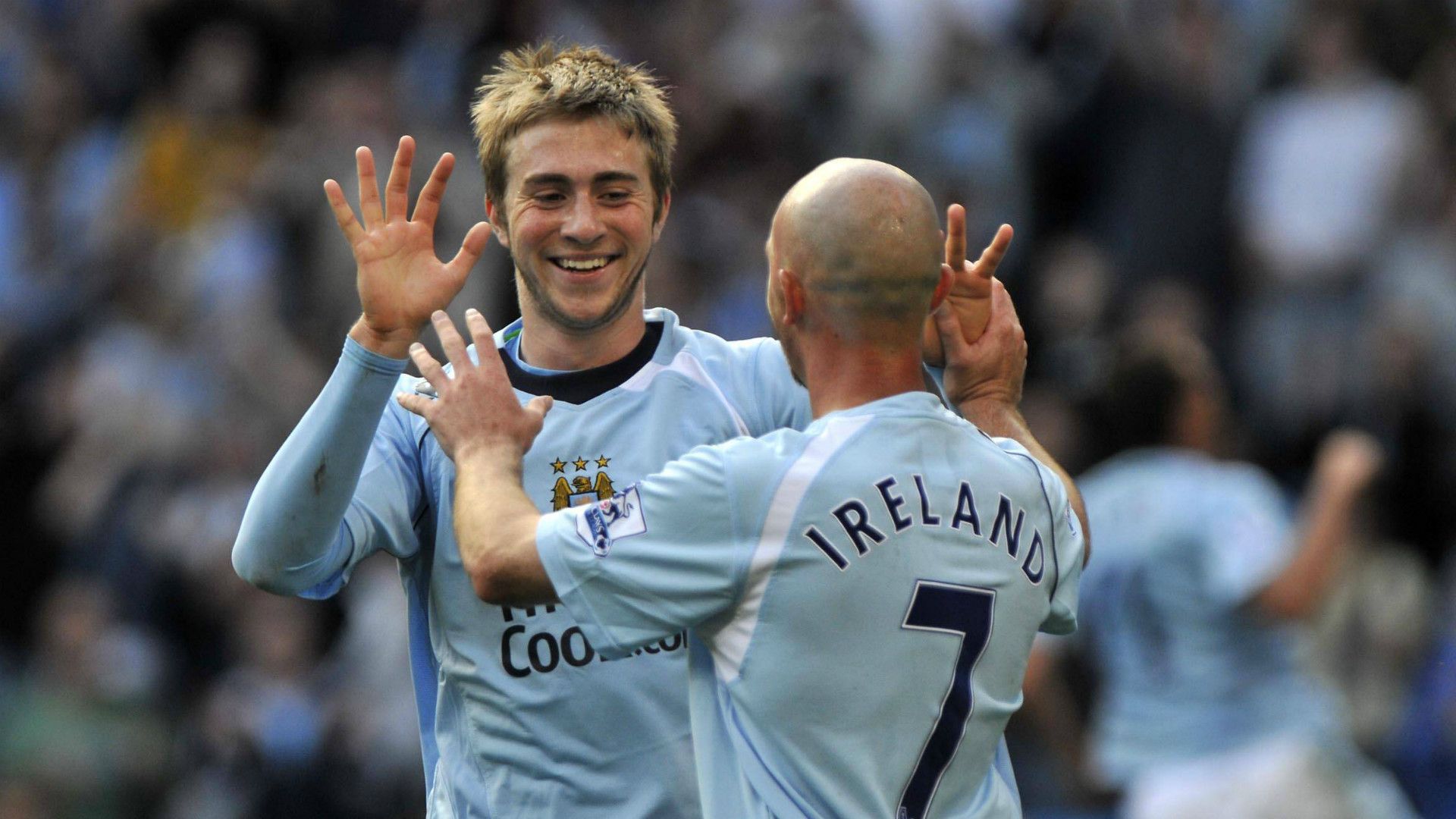 GER ONLY Michael Johnson Manchester City